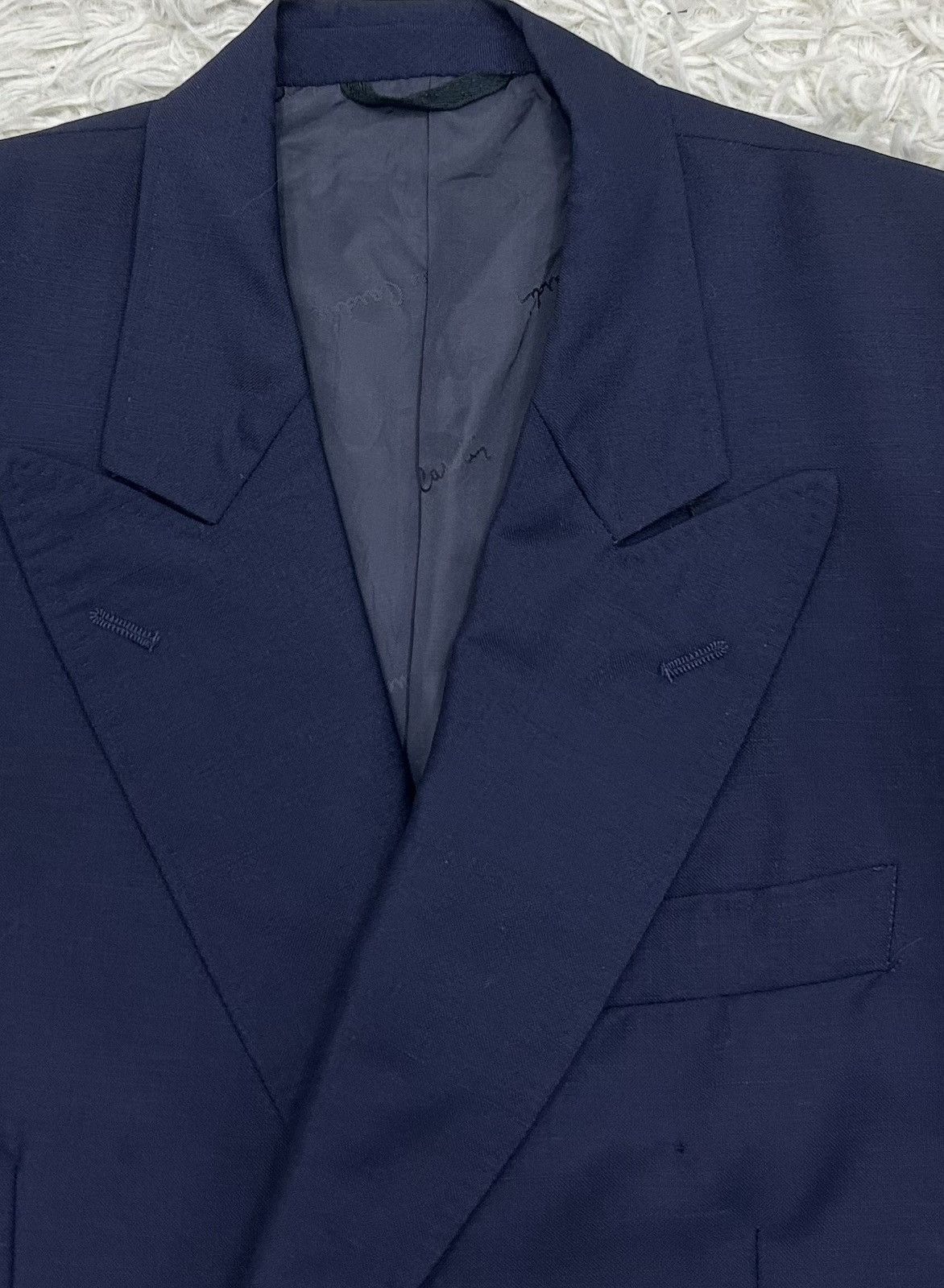 Pierre Cardin Vintage Double Breasted Pierre Cardin Blazer Jacket Size 36S - 4 Thumbnail
