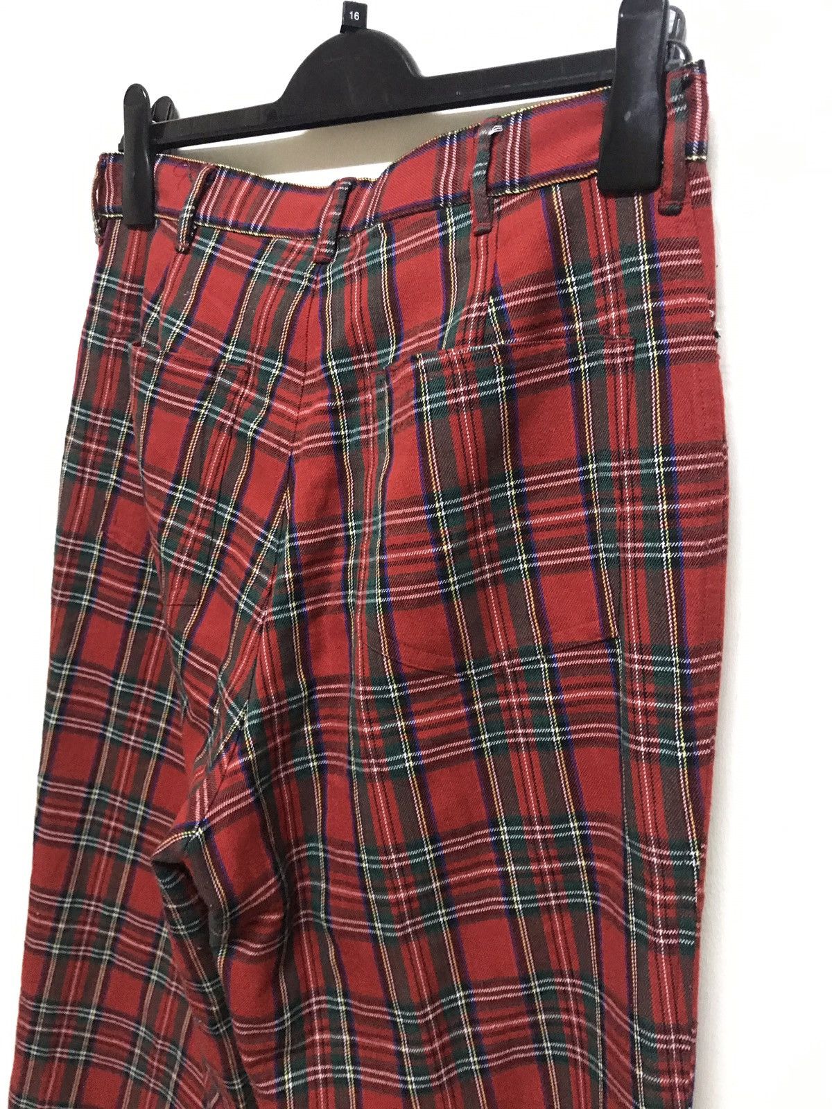 Japanese Brand × Seditionaries JAPAN DESIGN TARTAN BONDAGE PANTS JUNGLE STORM RARE Size US 32 / EU 48 - 3 Thumbnail