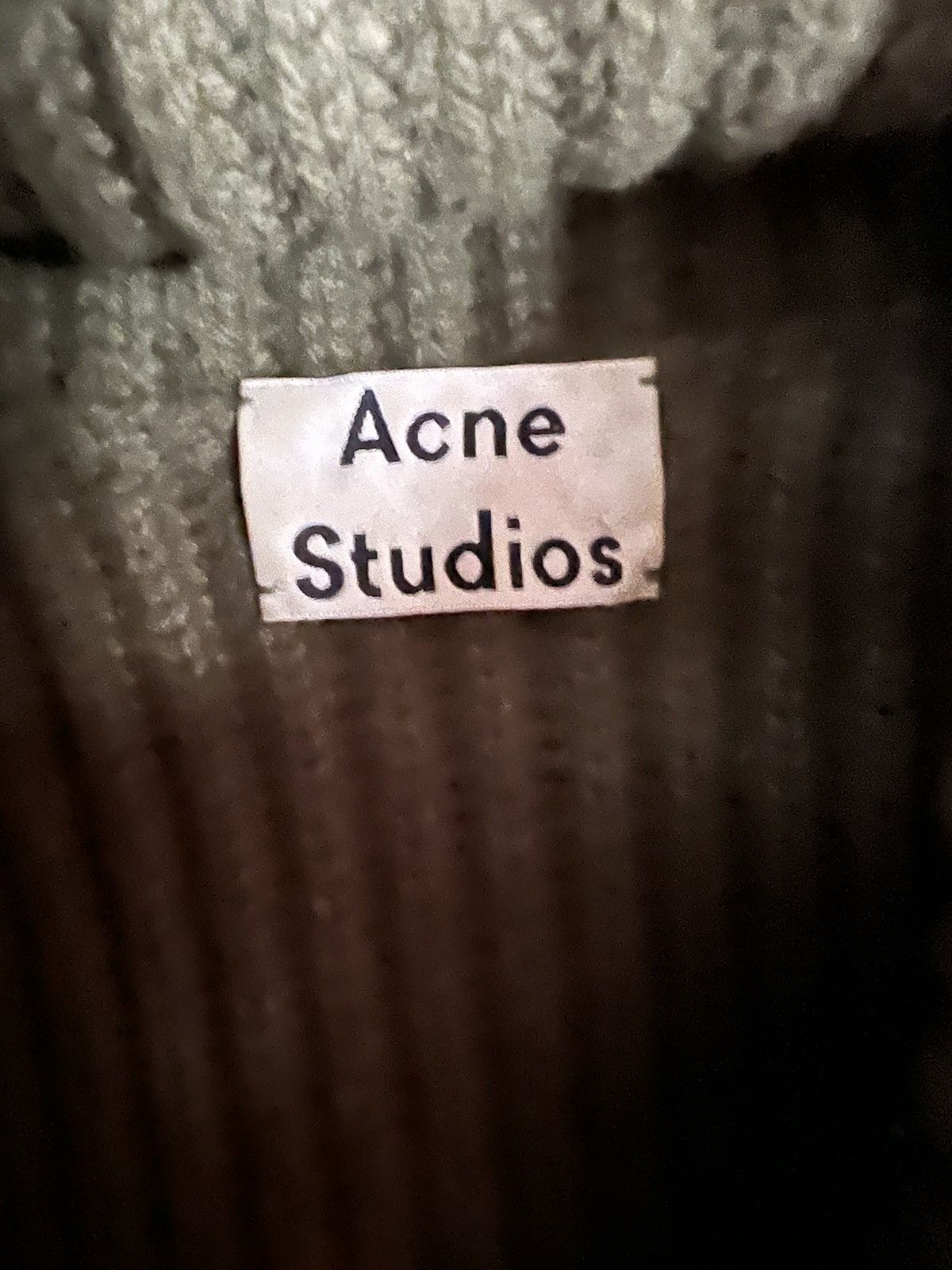 Acne Studios Acne Studios Womens Oversize Turtleneck Sweater Size XS / US 0-2 / IT 36-38 - 2 Thumbnail