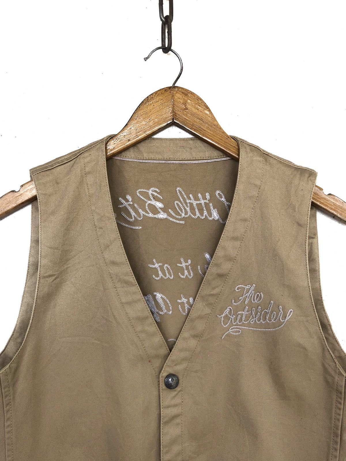 Garment Reproduction of Workers 291295 Homme Japan Workwear "The Outsiders" Vest Size US S / EU 44-46 / 1 - 3 Thumbnail
