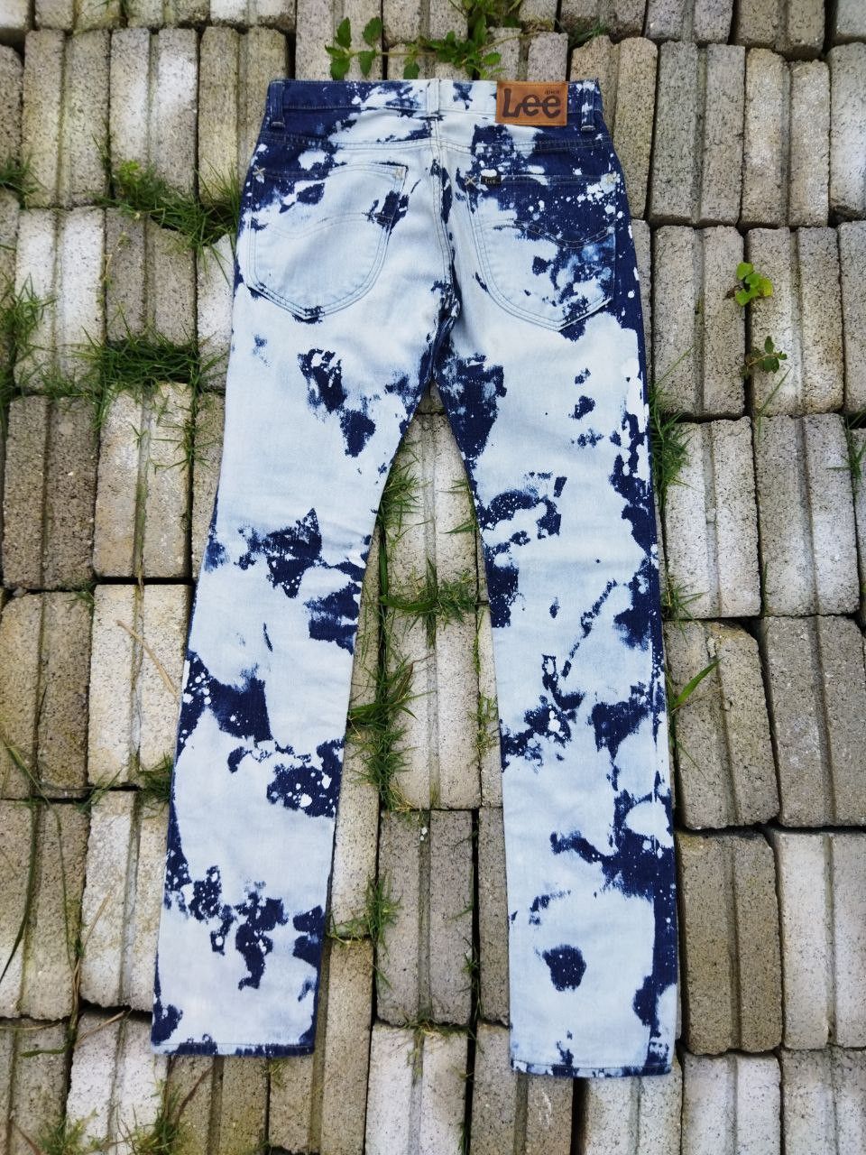 Lee Vintage Lee Bleach Distressed Jeans - Size 28 Size US 28 / EU 44 - 6 Thumbnail