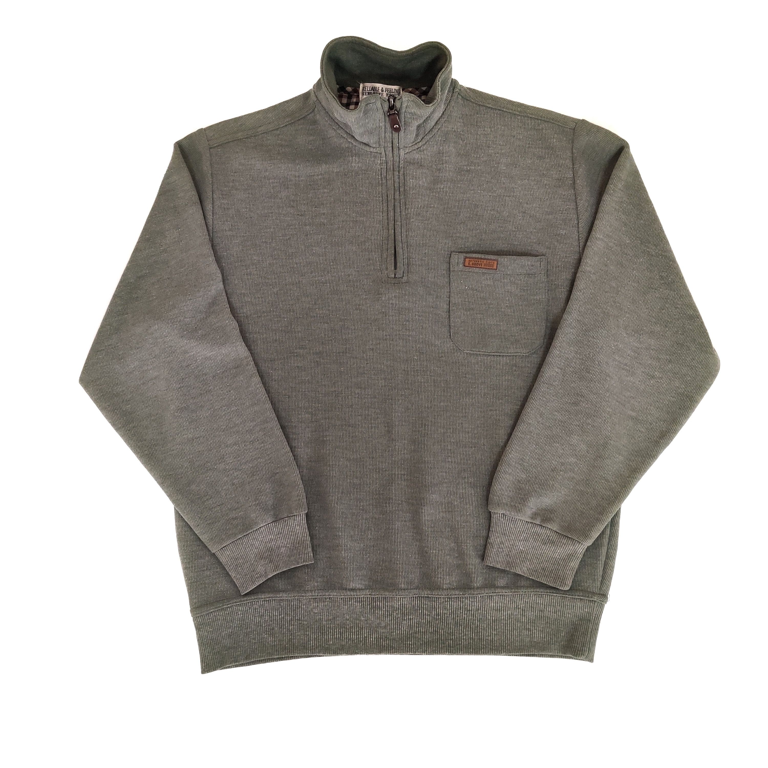 Japanese Brand Vintage Kengrove Homme Sweatshirt Half Zip Single Pocket Size US M / EU 48-50 / 2 - 1 Thumbnail