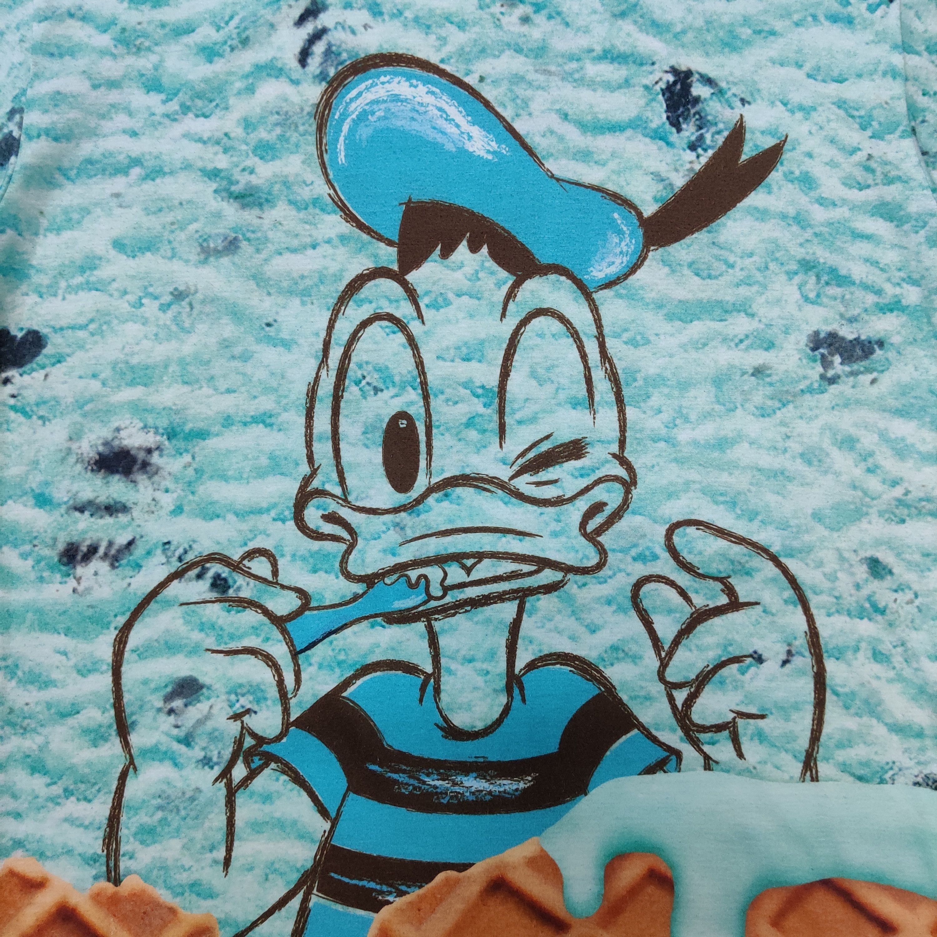 Disney Vintage Disney Donald Duck Ice Cream Tee T Shirt Size US M / EU 48-50 / 2 - 8 Thumbnail