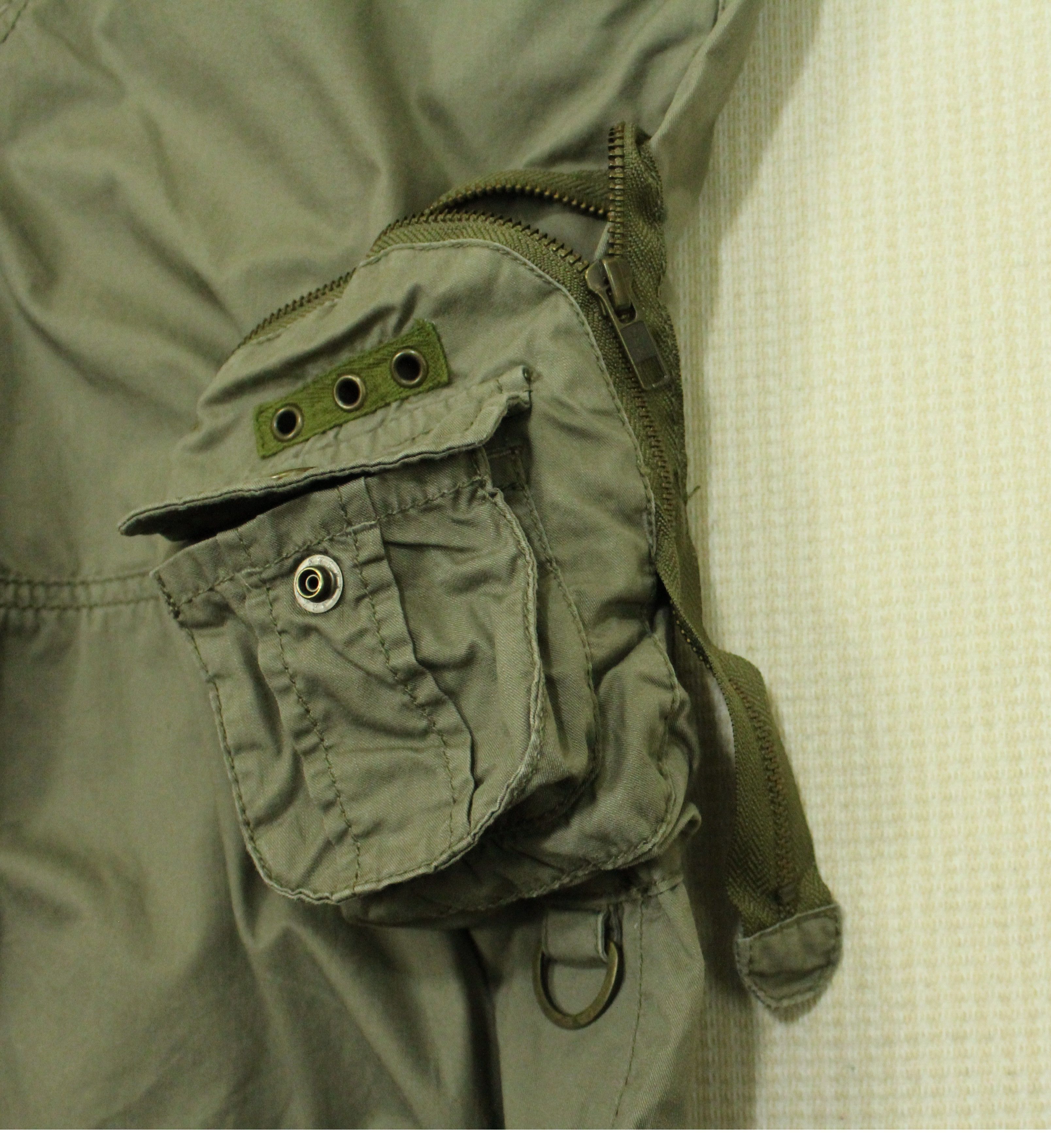 Tete Homme TETE HOMME Pants Cargo Utility Parachute Box Pockets Size US 33 - 16 Thumbnail