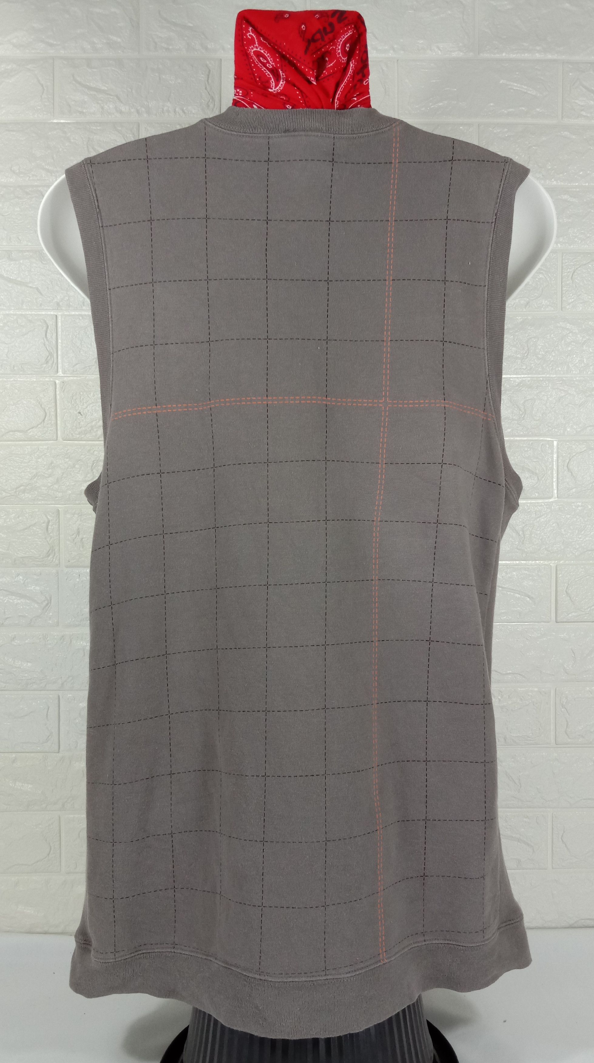 Japanese Brand Vintage Highflyers Abnormal Operation Sleeveless Shirt Size US XL / EU 56 / 4 - 5 Thumbnail