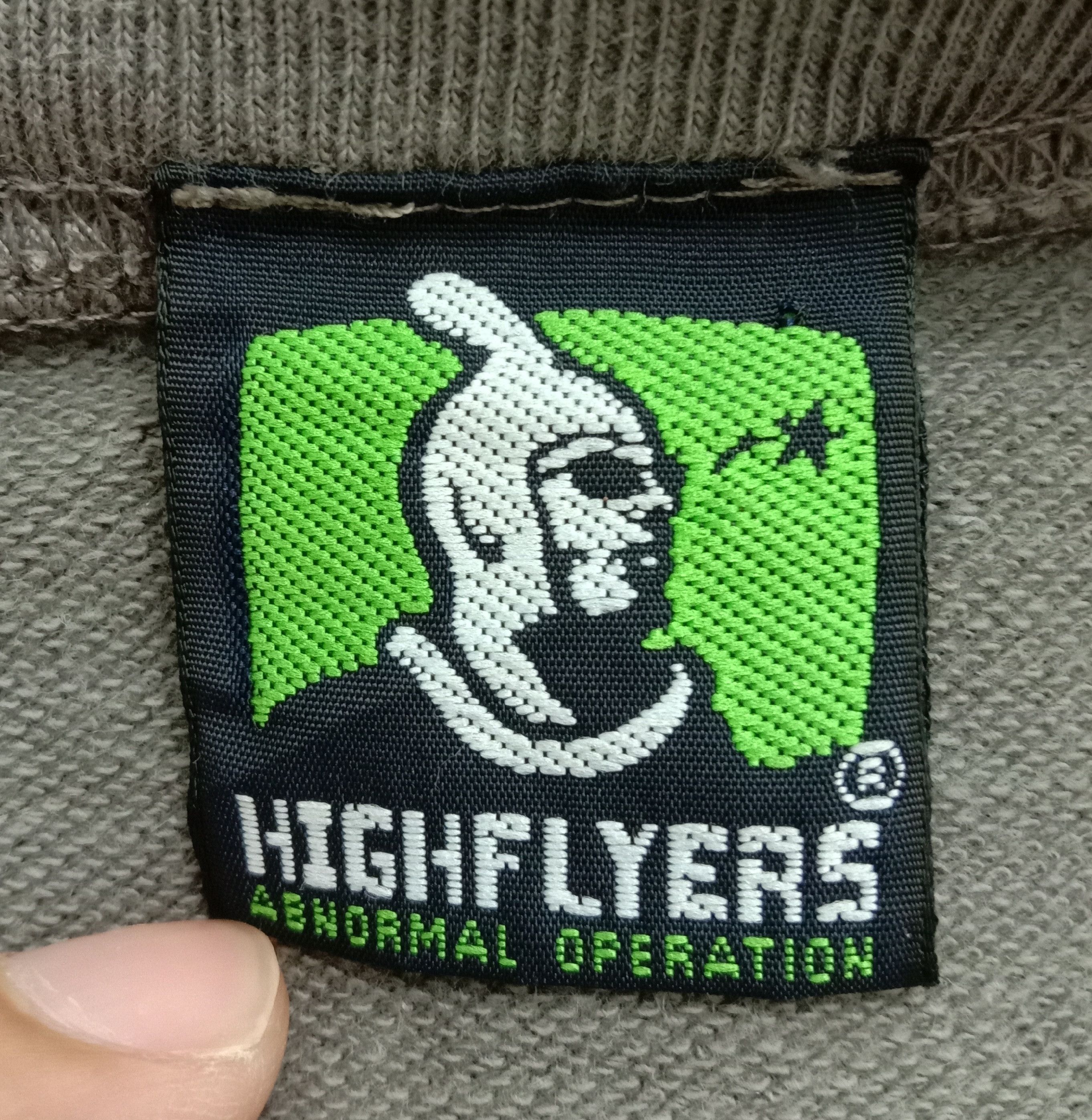 Japanese Brand Vintage Highflyers Abnormal Operation Sleeveless Shirt Size US XL / EU 56 / 4 - 10 Thumbnail