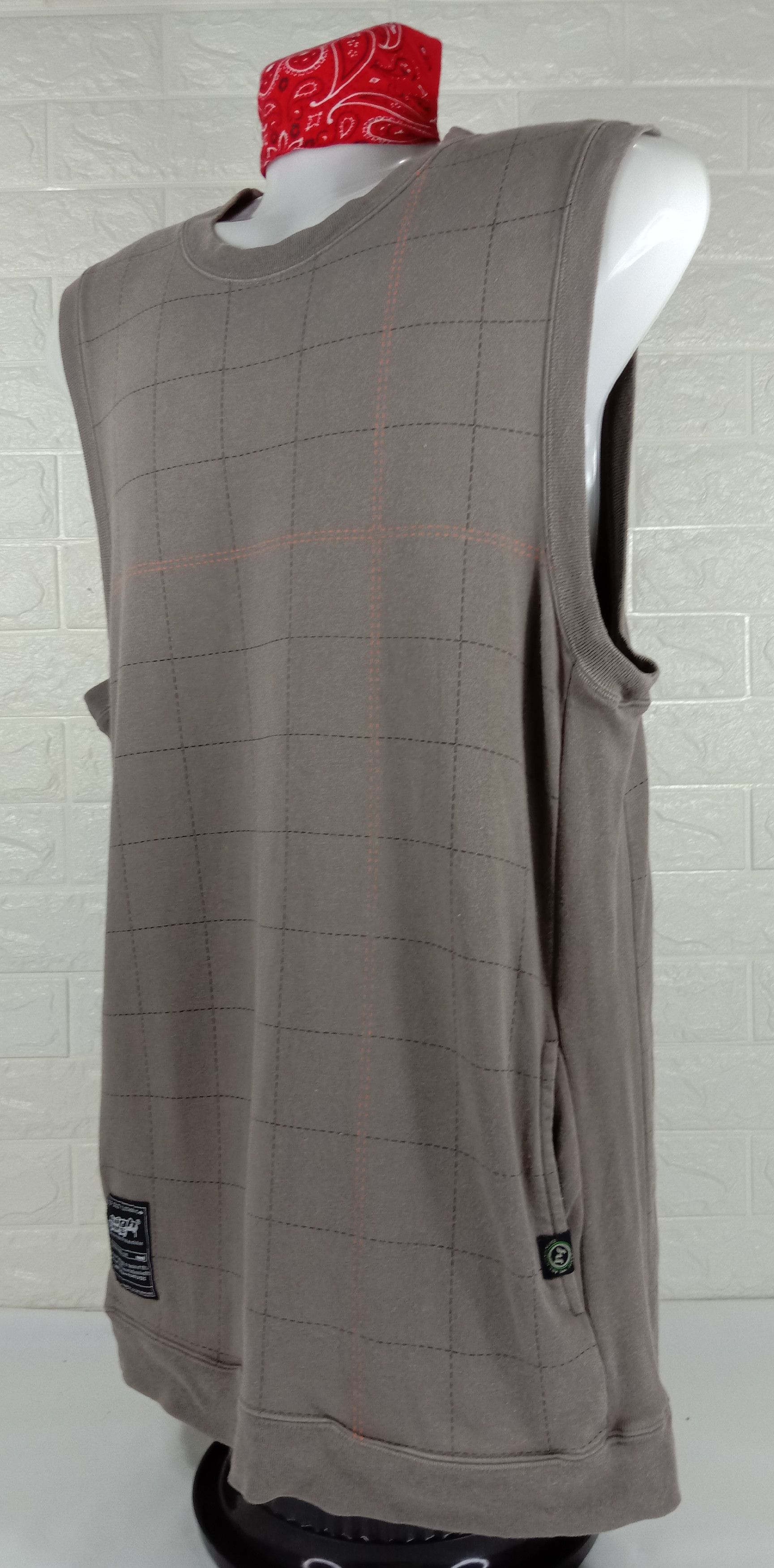 Japanese Brand Vintage Highflyers Abnormal Operation Sleeveless Shirt Size US XL / EU 56 / 4 - 3 Thumbnail