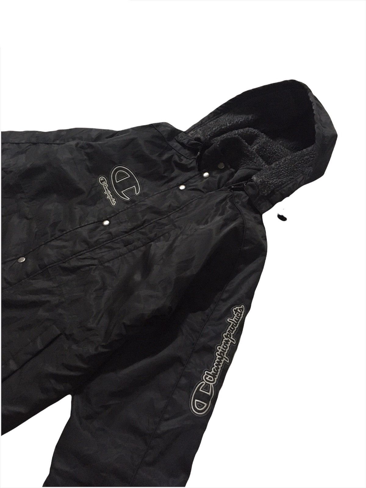 Champion 🔥Champion Windbreaker Long Jacket Fleece Inside Size US M / EU 48-50 / 2 - 4 Thumbnail