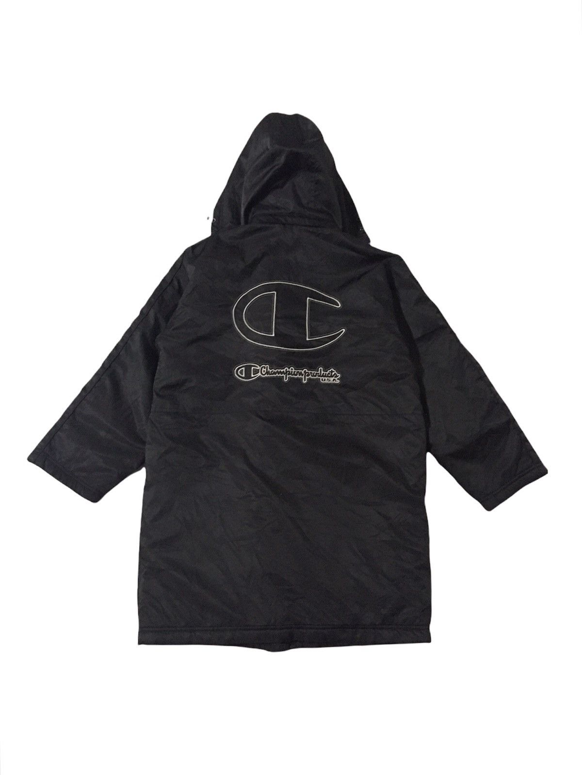 Champion 🔥Champion Windbreaker Long Jacket Fleece Inside Size US M / EU 48-50 / 2 - 2 Thumbnail
