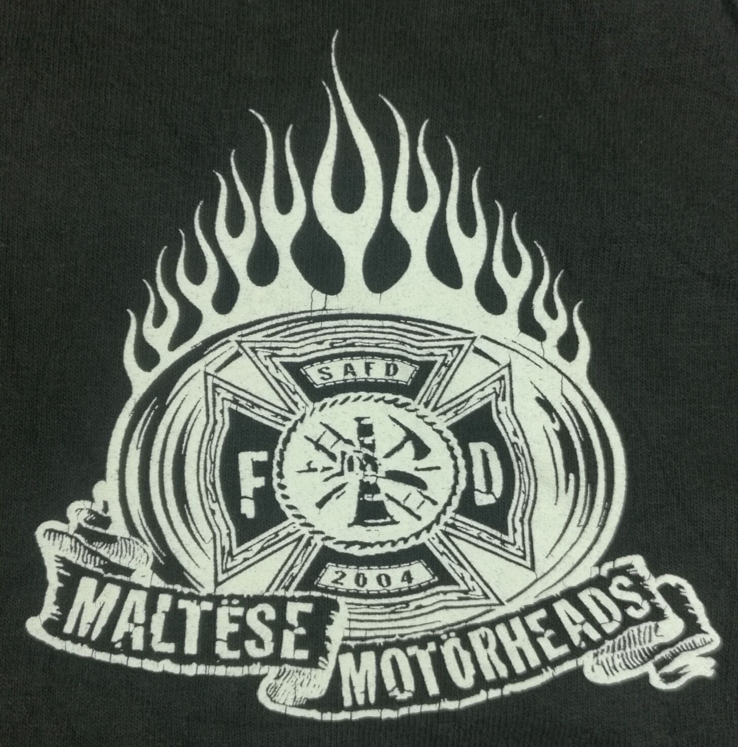 Vintage Vintage Maltese Motorheads Tank Top Size US XL / EU 56 / 4 - 4 Thumbnail