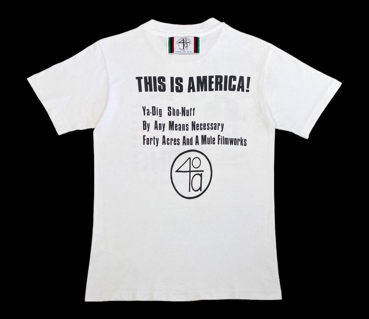 Band Tees 90s Vintage 40 Acres And a Mule Spike Lee Single Stitch tee Size US M / EU 48-50 / 2 - 5 Thumbnail