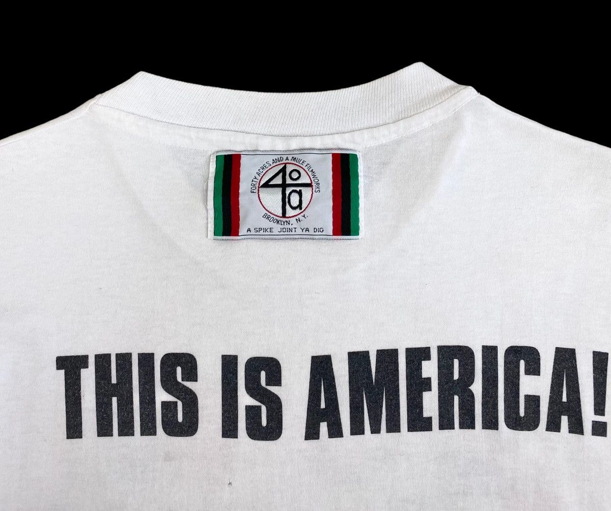 Band Tees 90s Vintage 40 Acres And a Mule Spike Lee Single Stitch tee Size US M / EU 48-50 / 2 - 7 Thumbnail