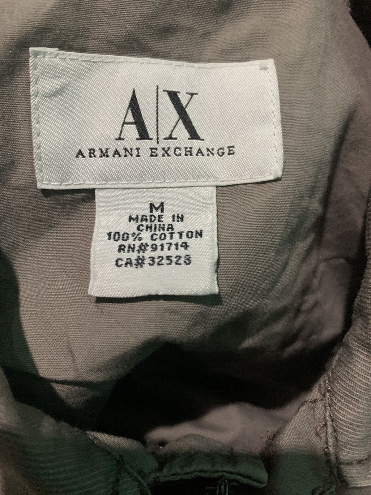 Armani Exchange Armani Exchange Zipper Button Cotton Jacket Size US M / EU 48-50 / 2 - 6 Thumbnail