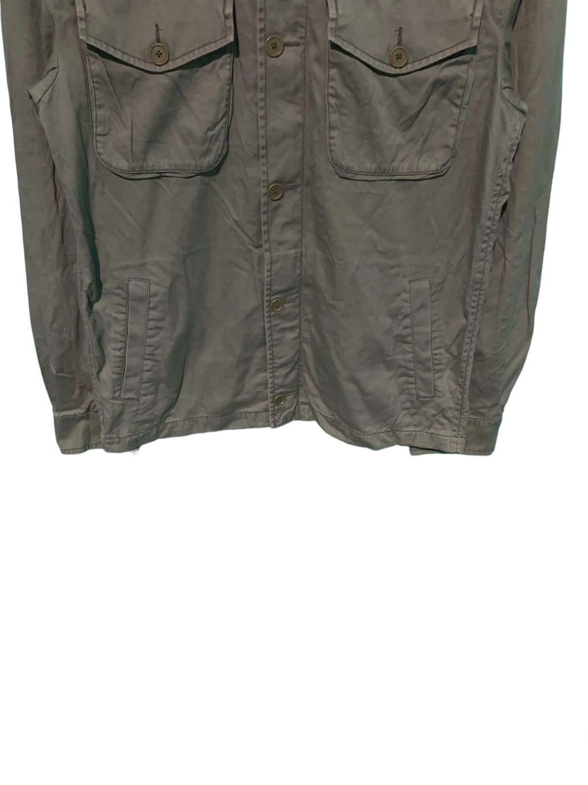 Armani Exchange Armani Exchange Zipper Button Cotton Jacket Size US M / EU 48-50 / 2 - 4 Thumbnail