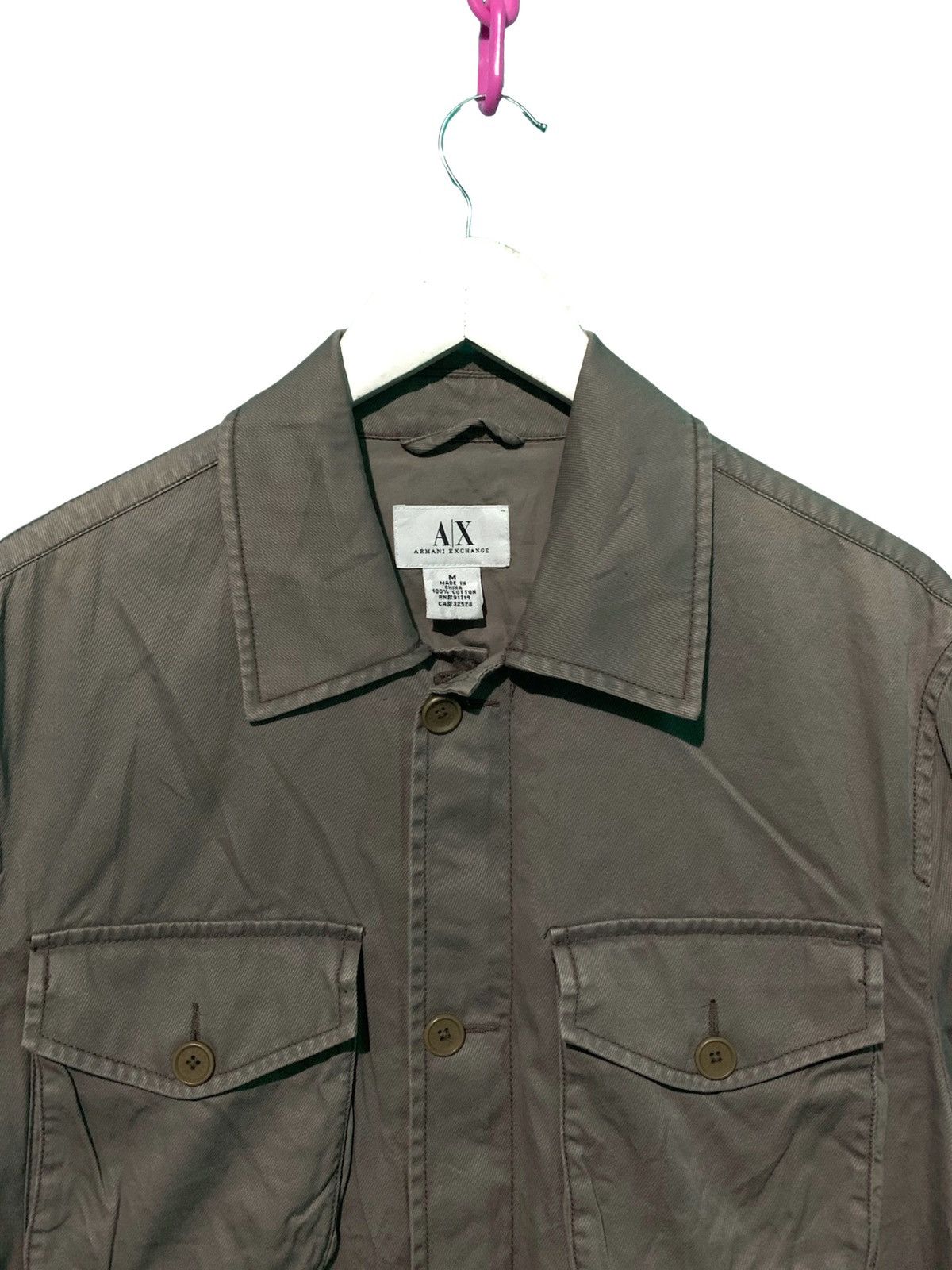Armani Exchange Armani Exchange Zipper Button Cotton Jacket Size US M / EU 48-50 / 2 - 5 Thumbnail