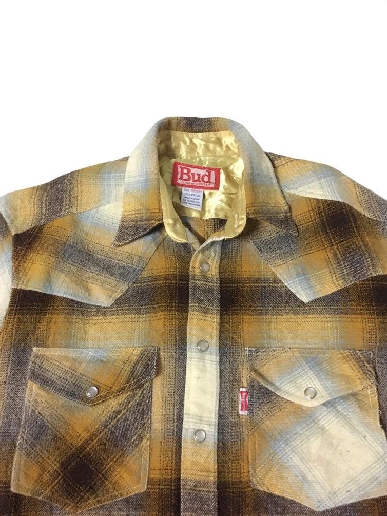Vintage 🔥Bud King Of Beers Rare Button Flap Jacket Size US M / EU 48-50 / 2 - 8 Thumbnail