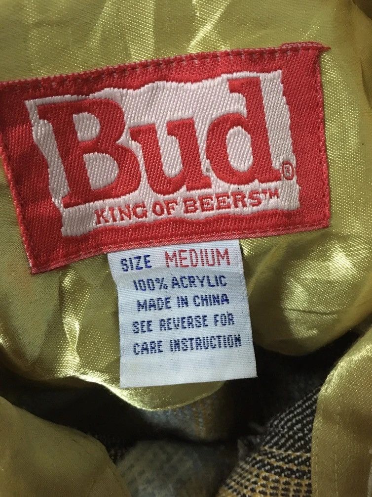 Vintage 🔥Bud King Of Beers Rare Button Flap Jacket Size US M / EU 48-50 / 2 - 9 Thumbnail