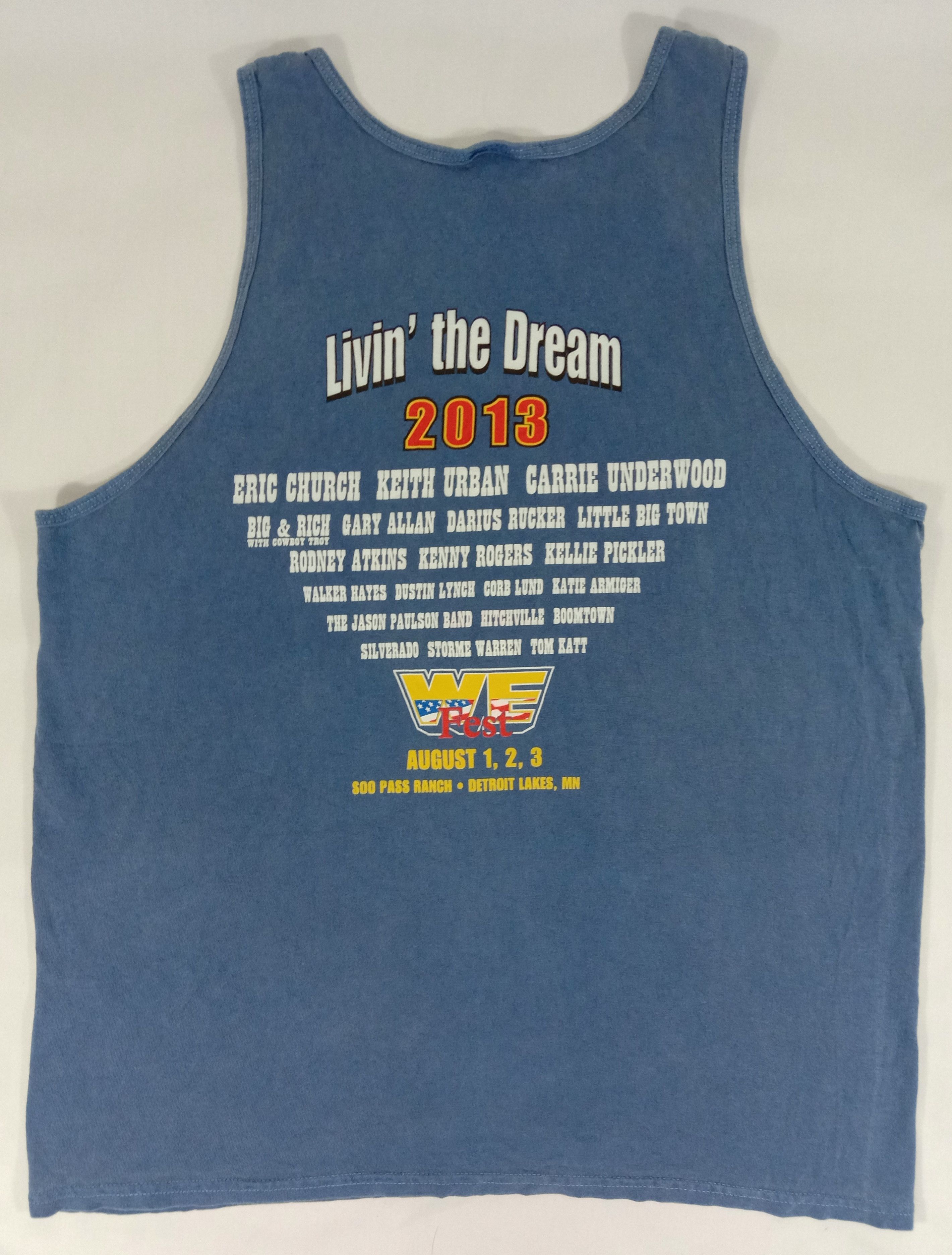 Band Tees Vintage Country Music Festival 2013 Tank Top Size US L / EU 52-54 / 3 - 4 Thumbnail