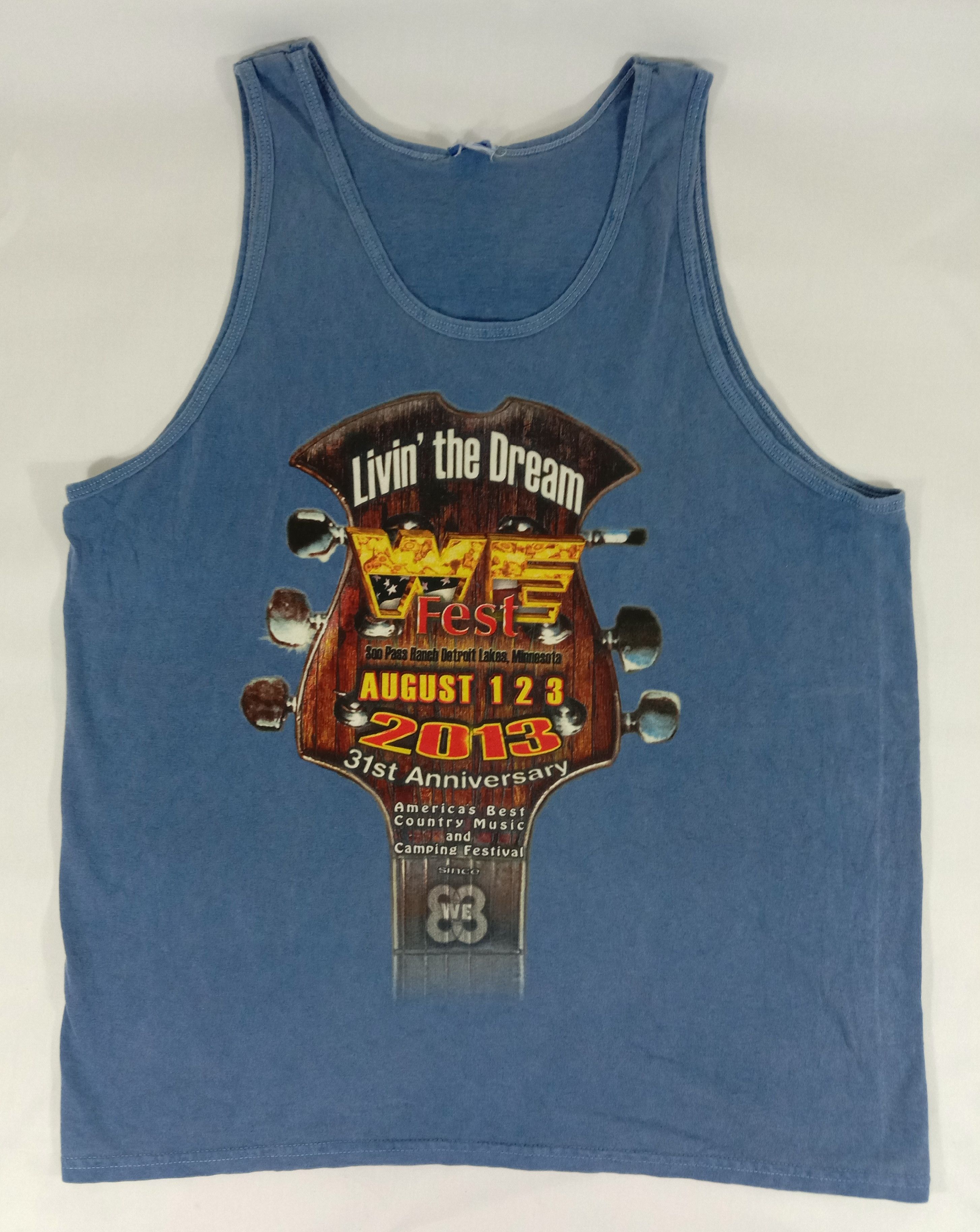 Band Tees Vintage Country Music Festival 2013 Tank Top Size US L / EU 52-54 / 3 - 1 Thumbnail