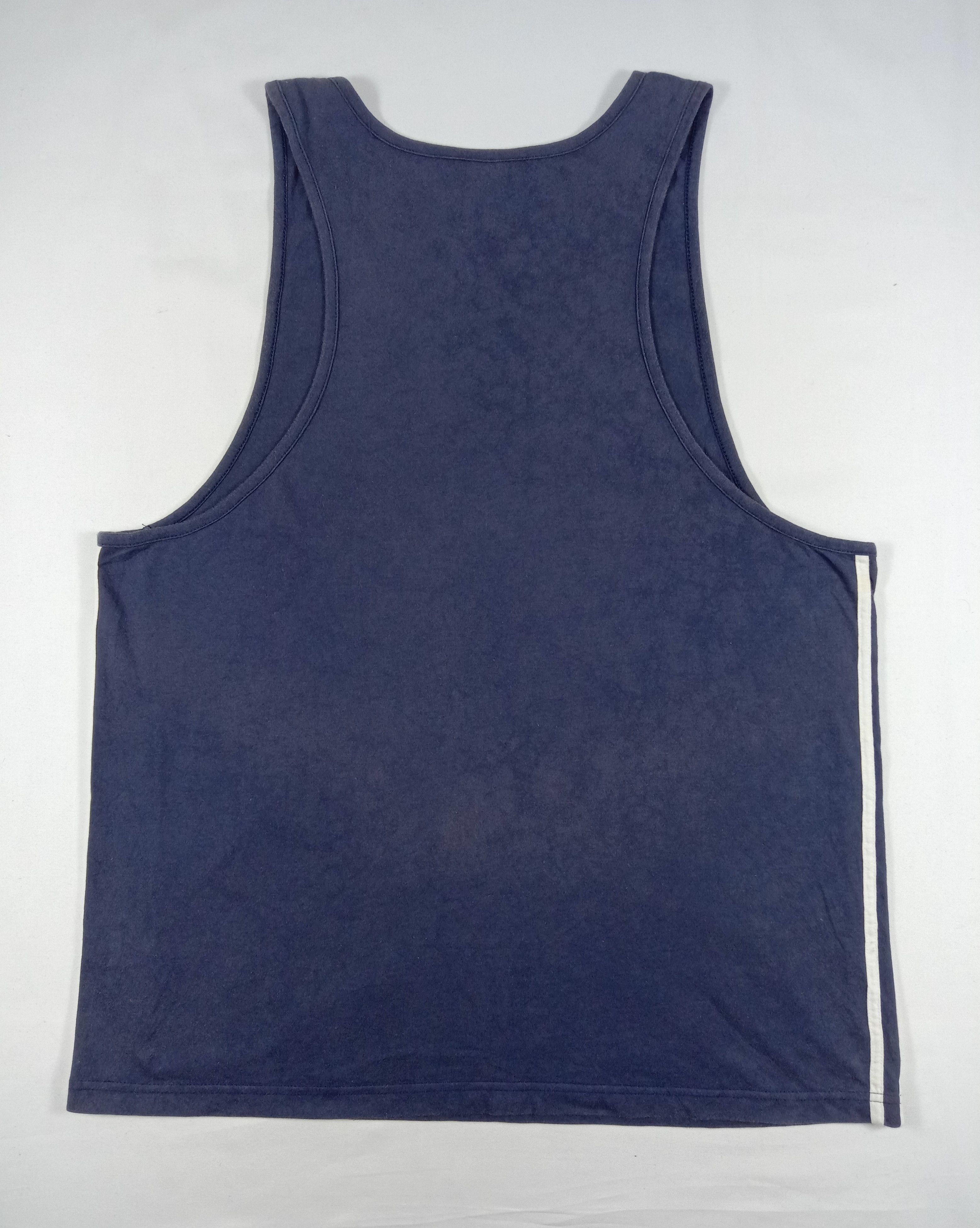 Adidas Vintage Adidas 3 Stripes Tank Top Size US L / EU 52-54 / 3 - 3 Thumbnail