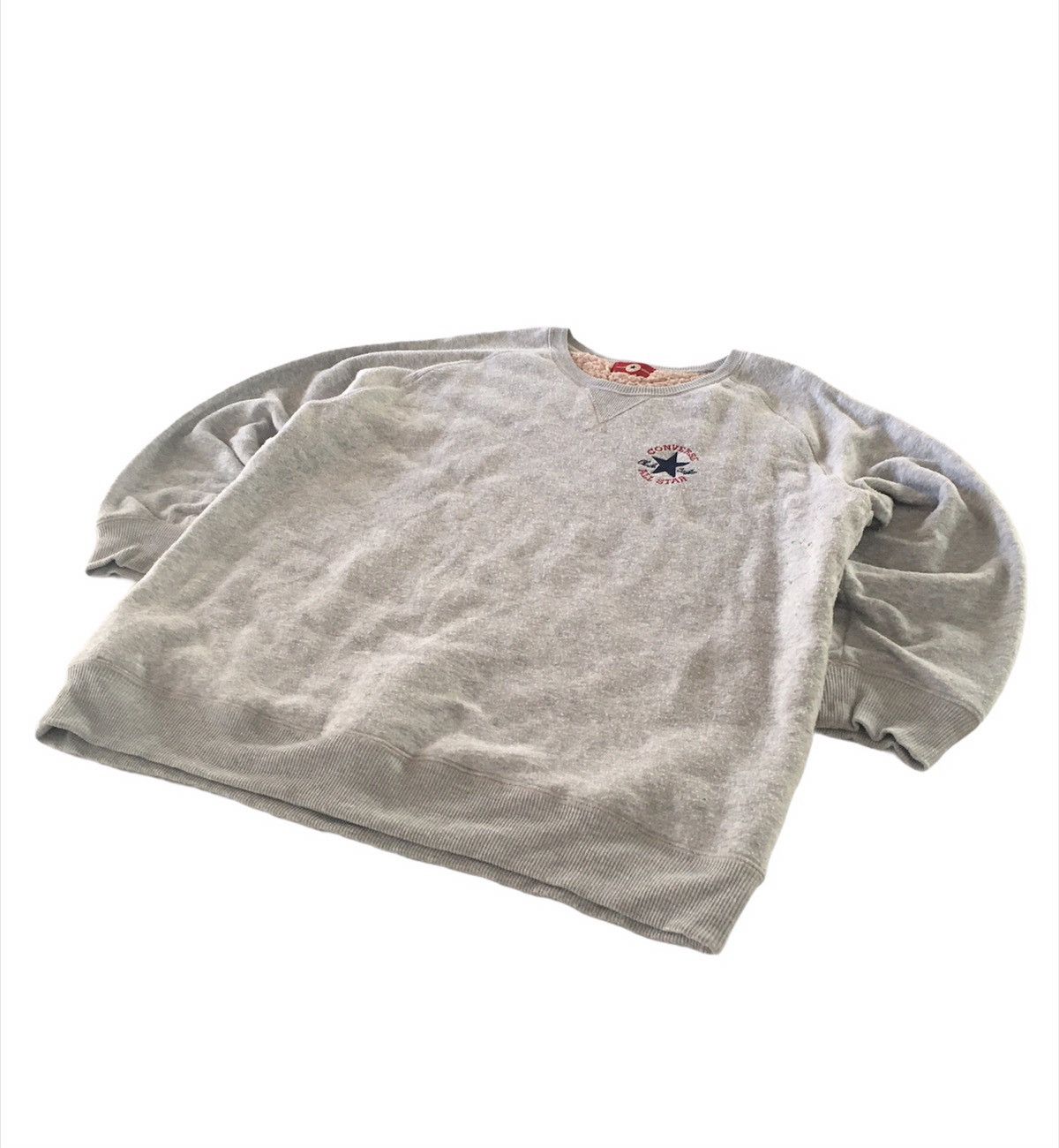 Converse 🔥Converse Fleece Sherpa Inside Sweater Size US XL / EU 56 / 4 - 3 Thumbnail