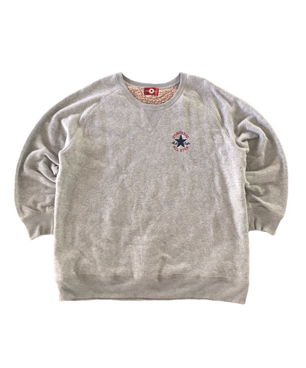 Converse 🔥Converse Fleece Sherpa Inside Sweater Size US XL / EU 56 / 4 - 1 Thumbnail