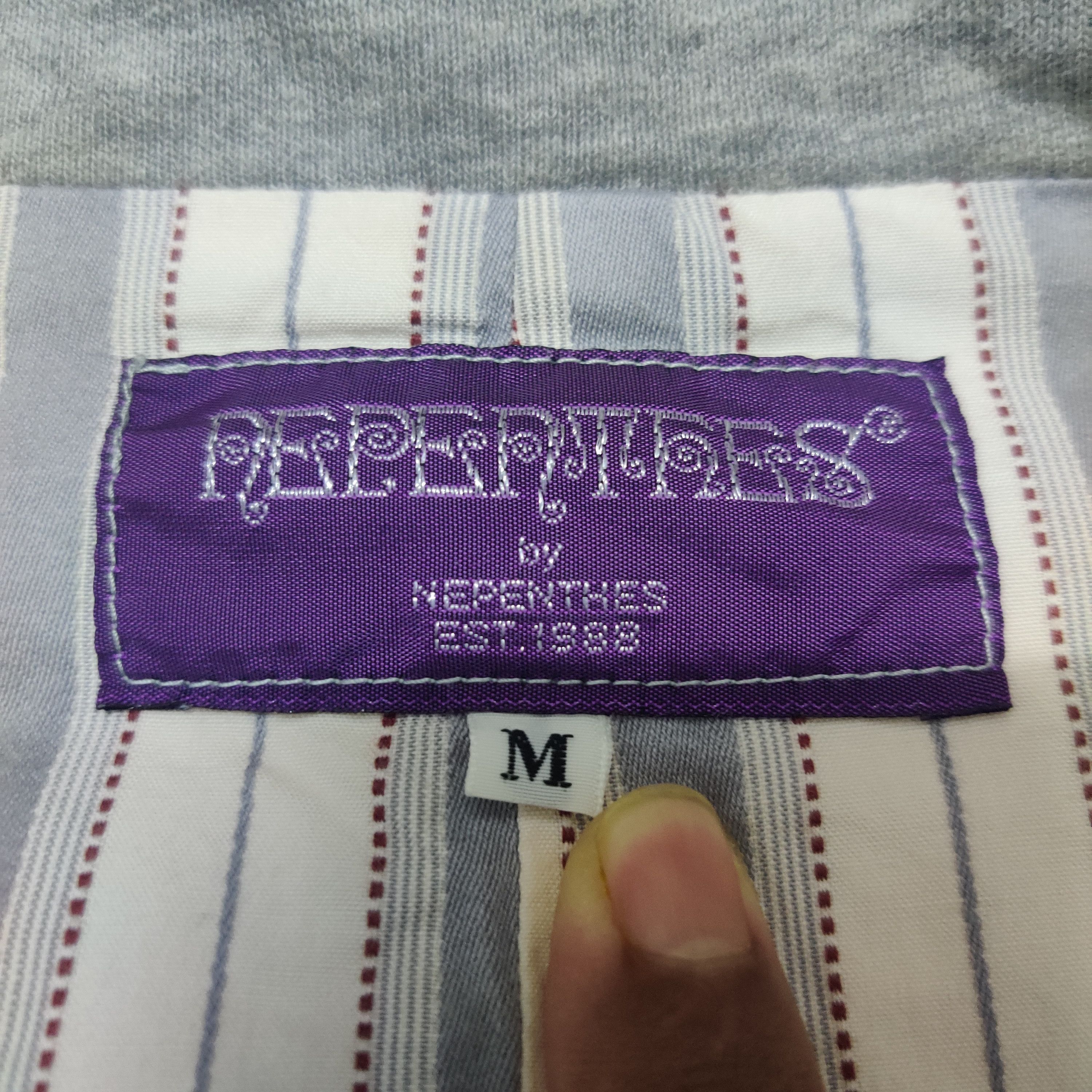 Nepenthes Plain Nepenthes Taloired Jacket Plain Size US M / EU 48-50 / 2 - 7 Thumbnail
