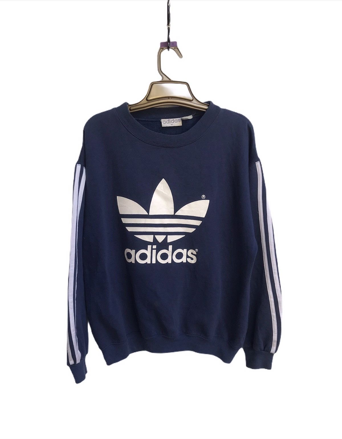 Adidas × Vintage 🔥Adidas Big Logo Sweatshirts Size US M / EU 48-50 / 2 - 1 Thumbnail