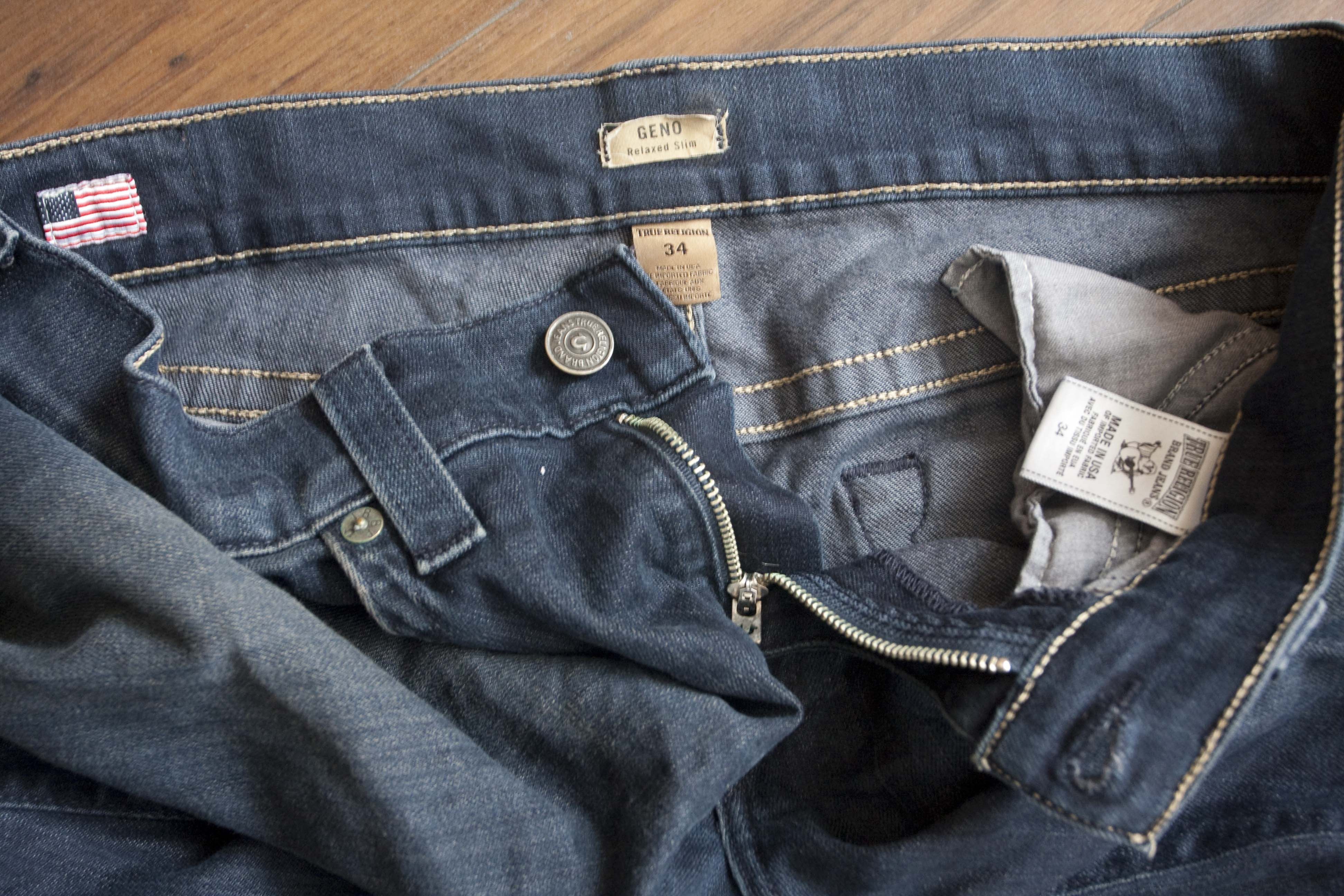 True Religion True Religion Jeans Geno Relaxed Slim Size 34x33 Size US 34 / EU 50 - 8 Thumbnail