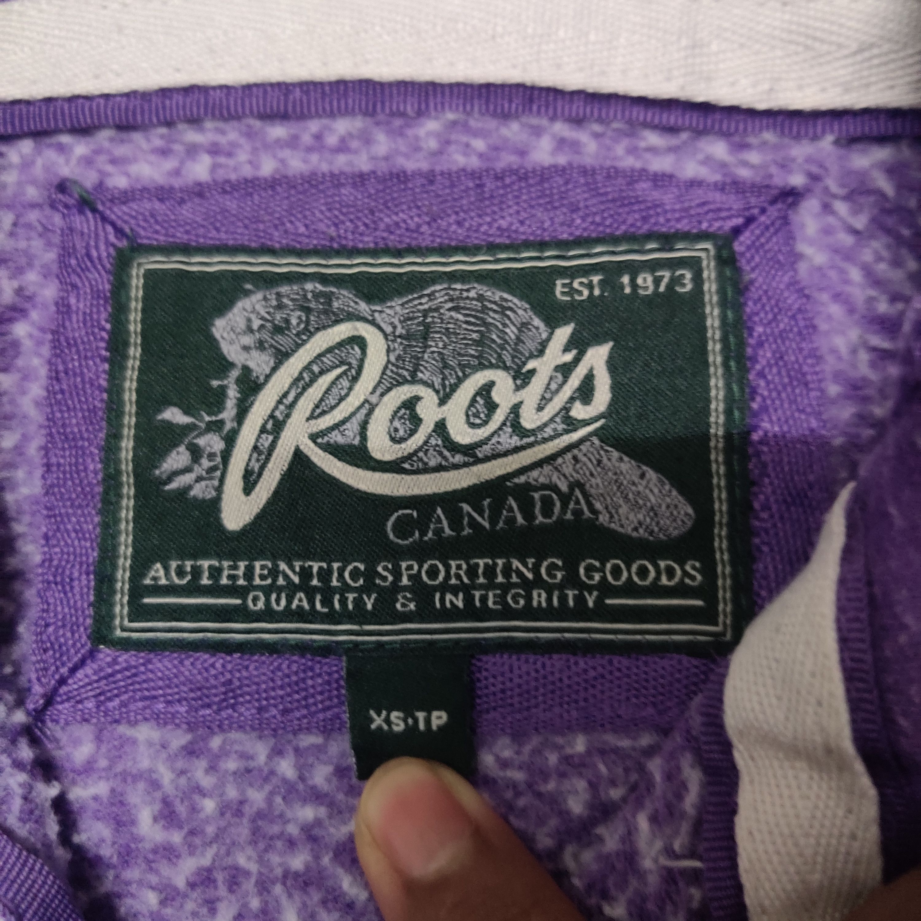 Roots Vintage Roots Canada Hoodie Zip Up Size XS / US 0-2 / IT 36-38 - 6 Thumbnail