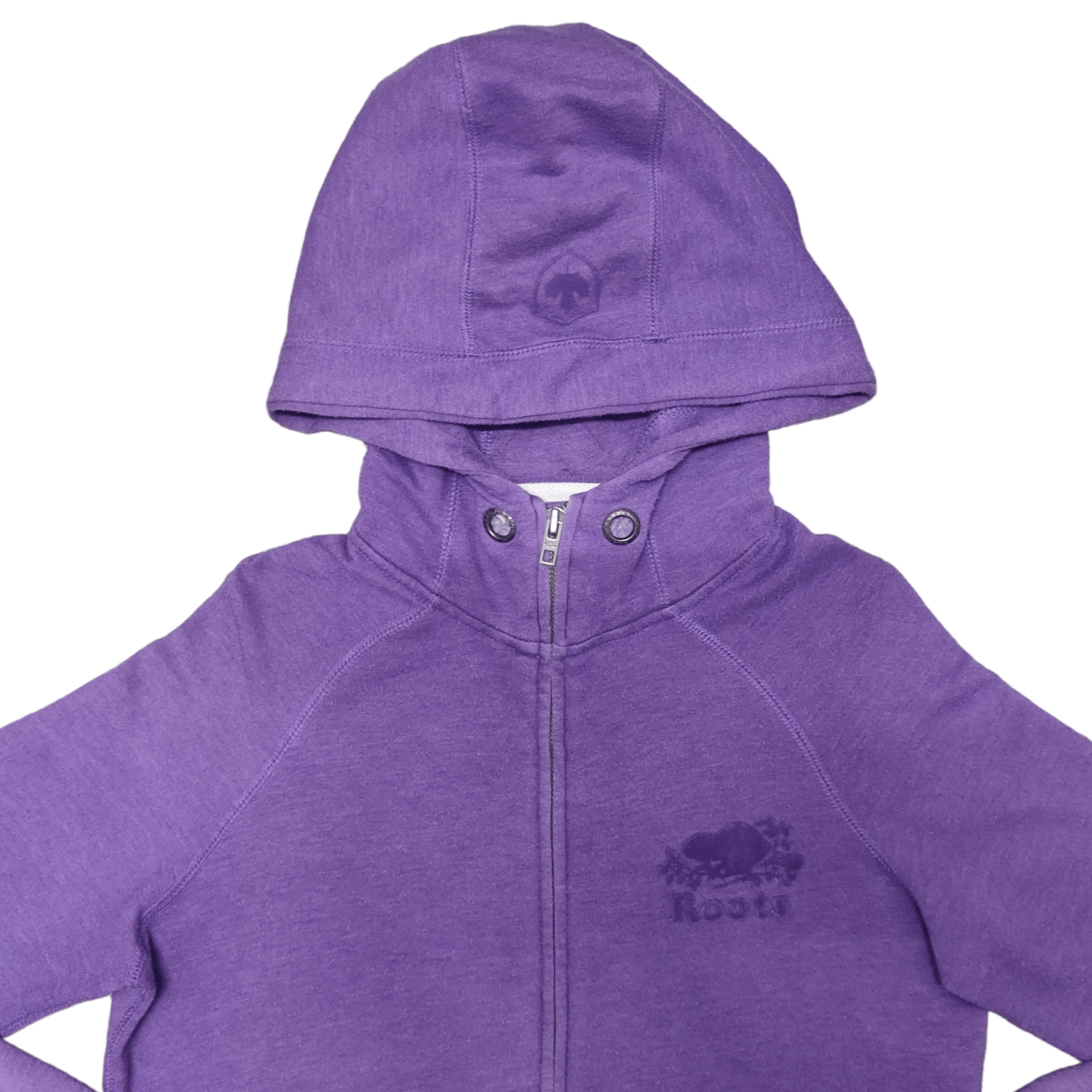 Roots Vintage Roots Canada Hoodie Zip Up Size XS / US 0-2 / IT 36-38 - 2 Thumbnail