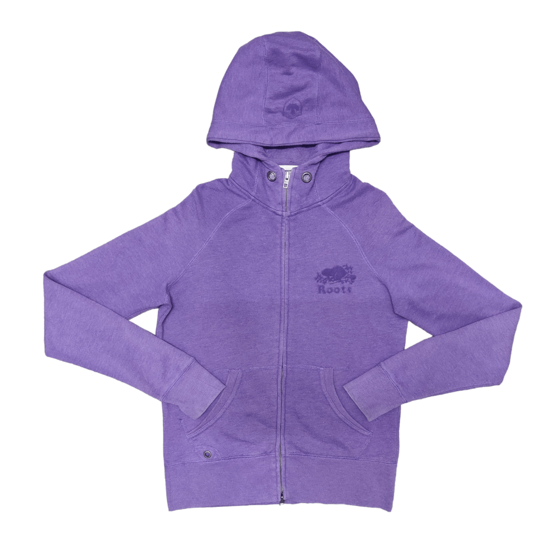 Roots Vintage Roots Canada Hoodie Zip Up Size XS / US 0-2 / IT 36-38 - 1 Thumbnail