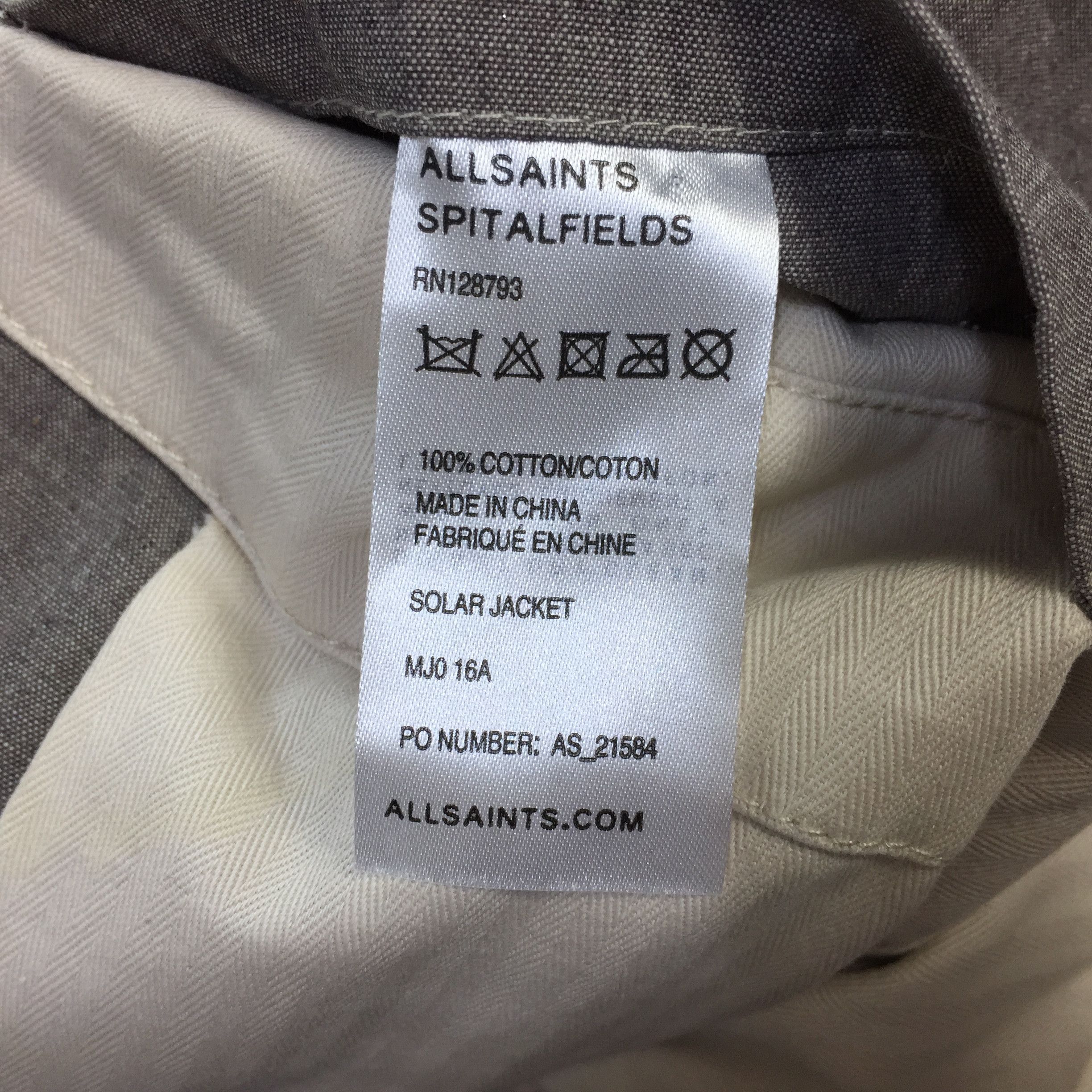 Allsaints × Le Laboureur Allsaints Solar Multipocket Jacket Size US M / EU 48-50 / 2 - 7 Thumbnail