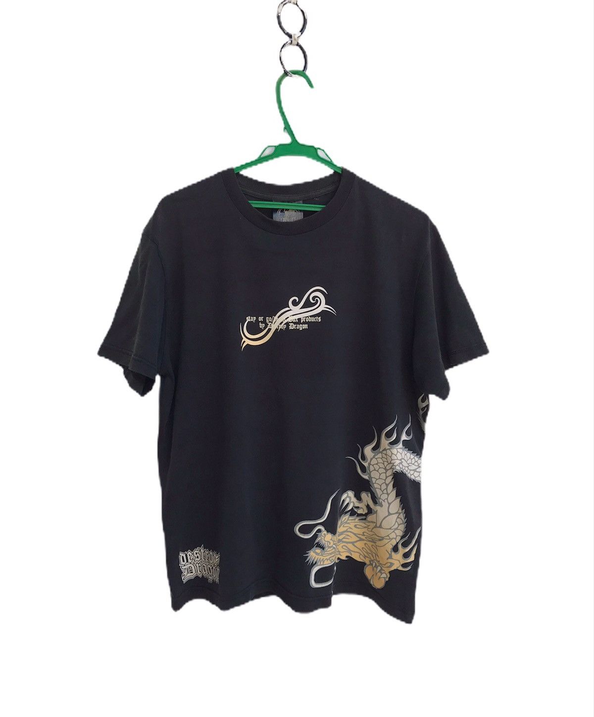 Vintage 🔥Grass Hither Destroy Dragon T Shirts Size US M / EU 48-50 / 2 - 1 Thumbnail