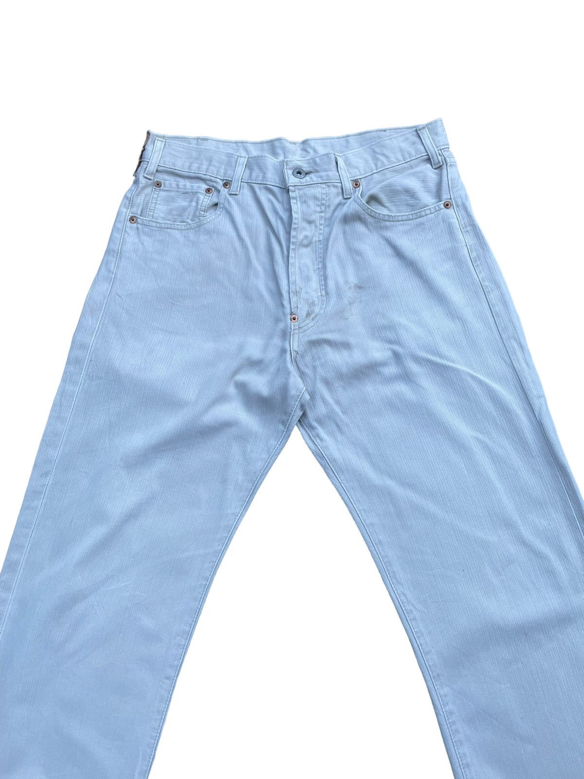 Levi's Vintage 1992 Levis 701 E White Tag Denim Size US 33 - 3 Thumbnail