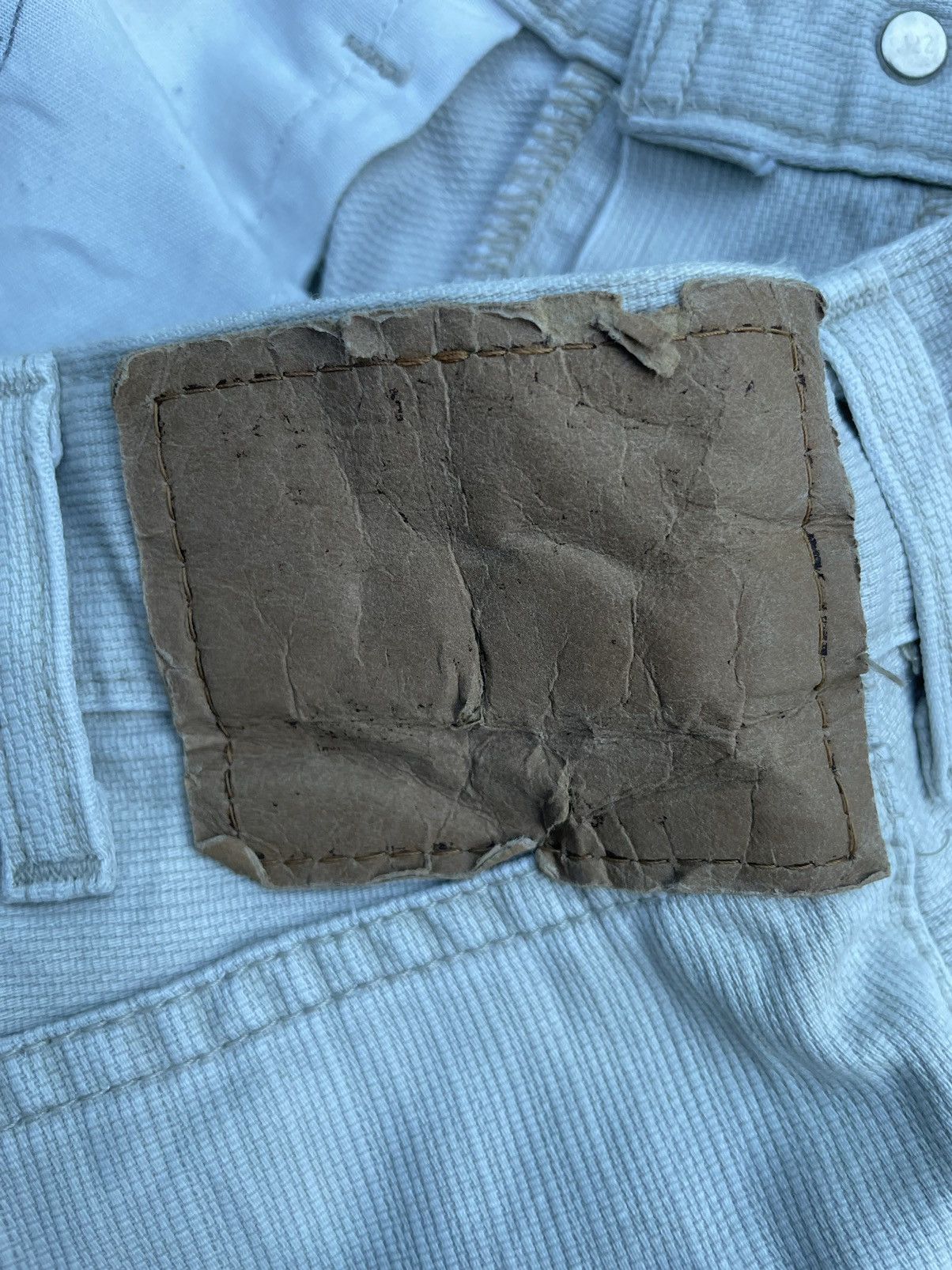 Levi's Vintage 1992 Levis 701 E White Tag Denim Size US 33 - 9 Thumbnail