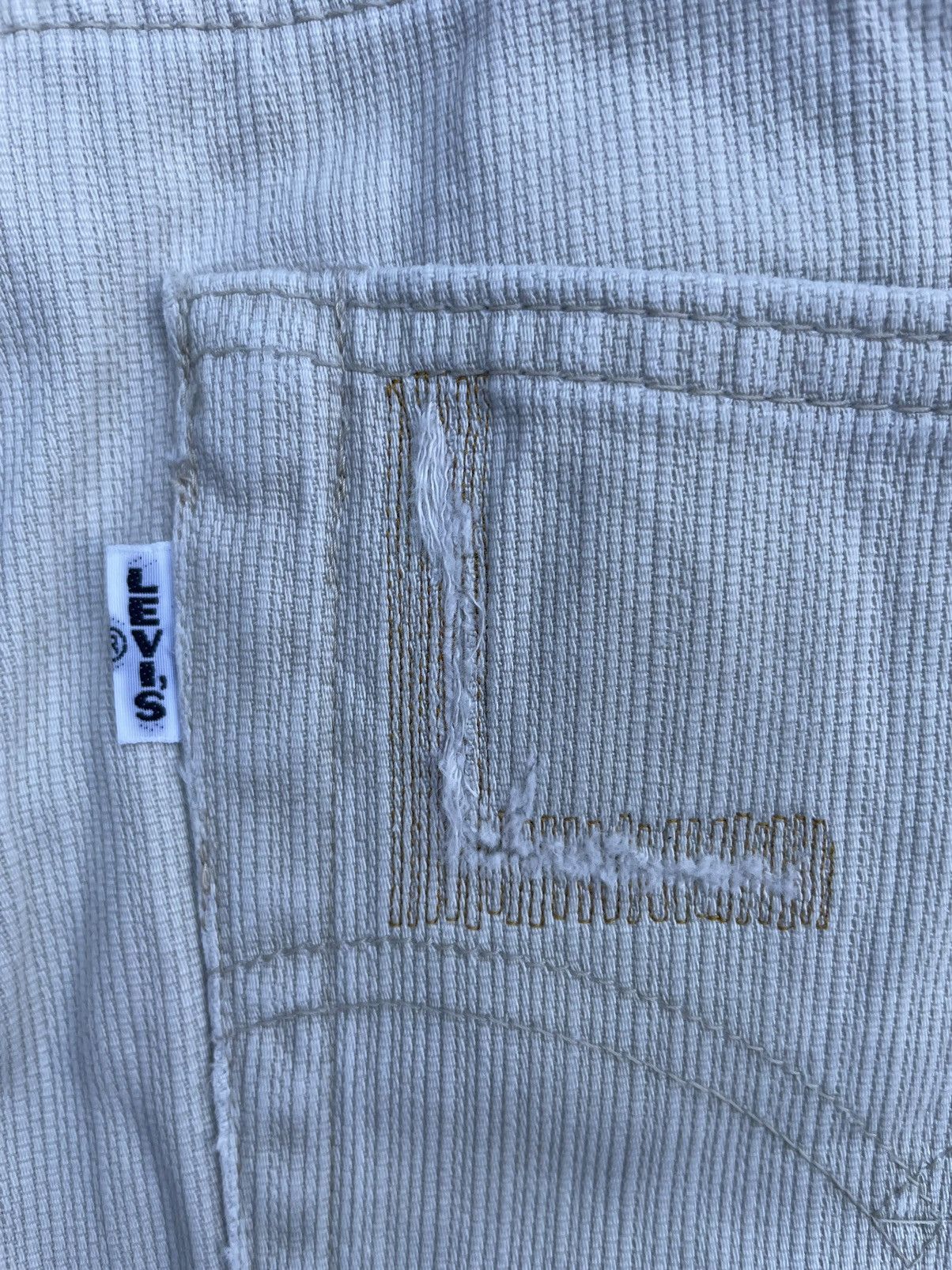 Levi's Vintage 1992 Levis 701 E White Tag Denim Size US 33 - 12 Thumbnail