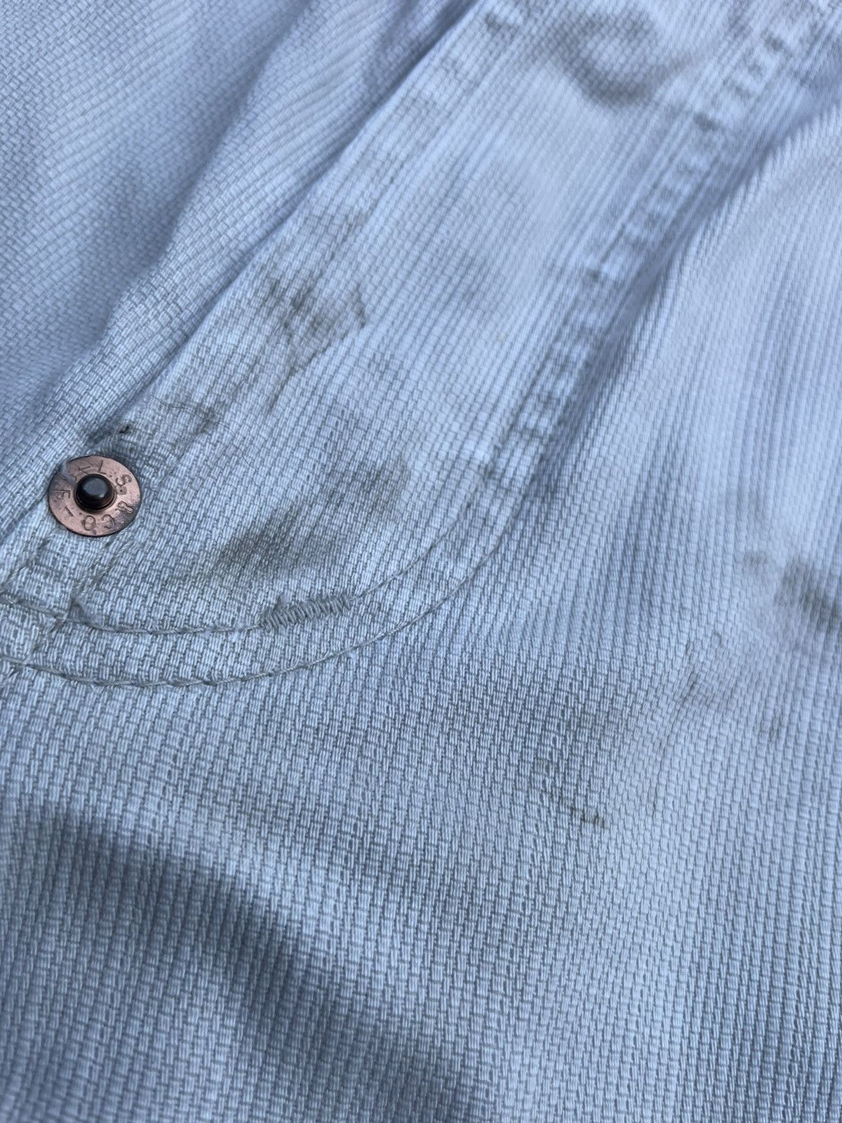 Levi's Vintage 1992 Levis 701 E White Tag Denim Size US 33 - 21 Thumbnail