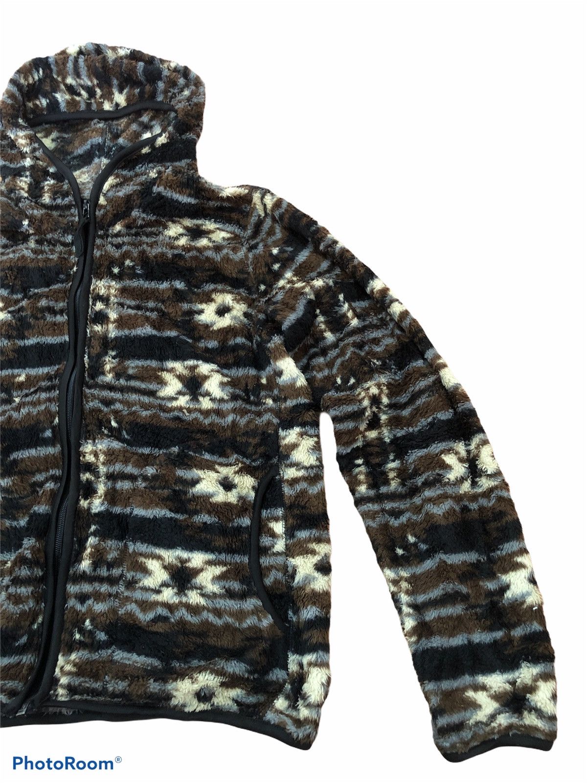Japanese Brand × Other Fleece zipper jacket Unbrand Great condition Size US L / EU 52-54 / 3 - 8 Thumbnail