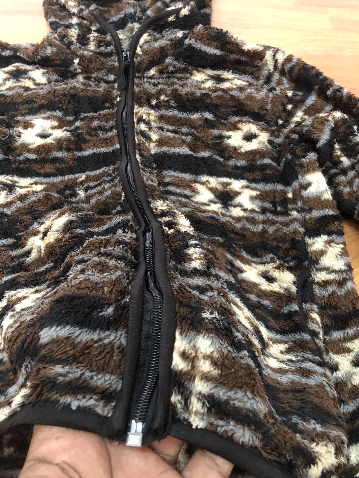Japanese Brand × Other Fleece zipper jacket Unbrand Great condition Size US L / EU 52-54 / 3 - 3 Thumbnail