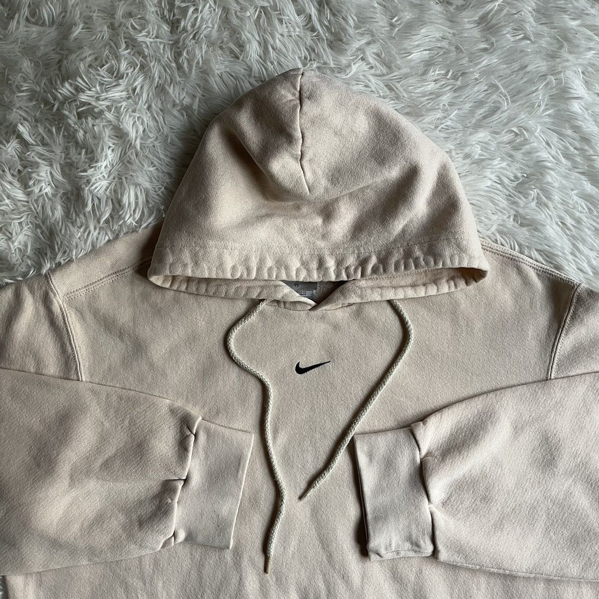 Nike hoodie vintage online beige