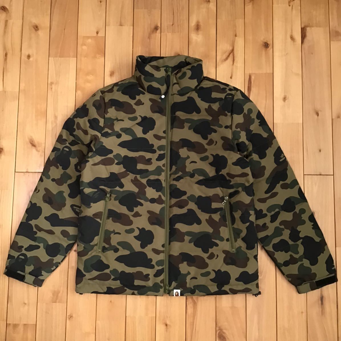 Carhartt × A BATHING APE 1st camo サイズL Bape x Carhartt Green Camo Jacket A Bathing Ape | eBay