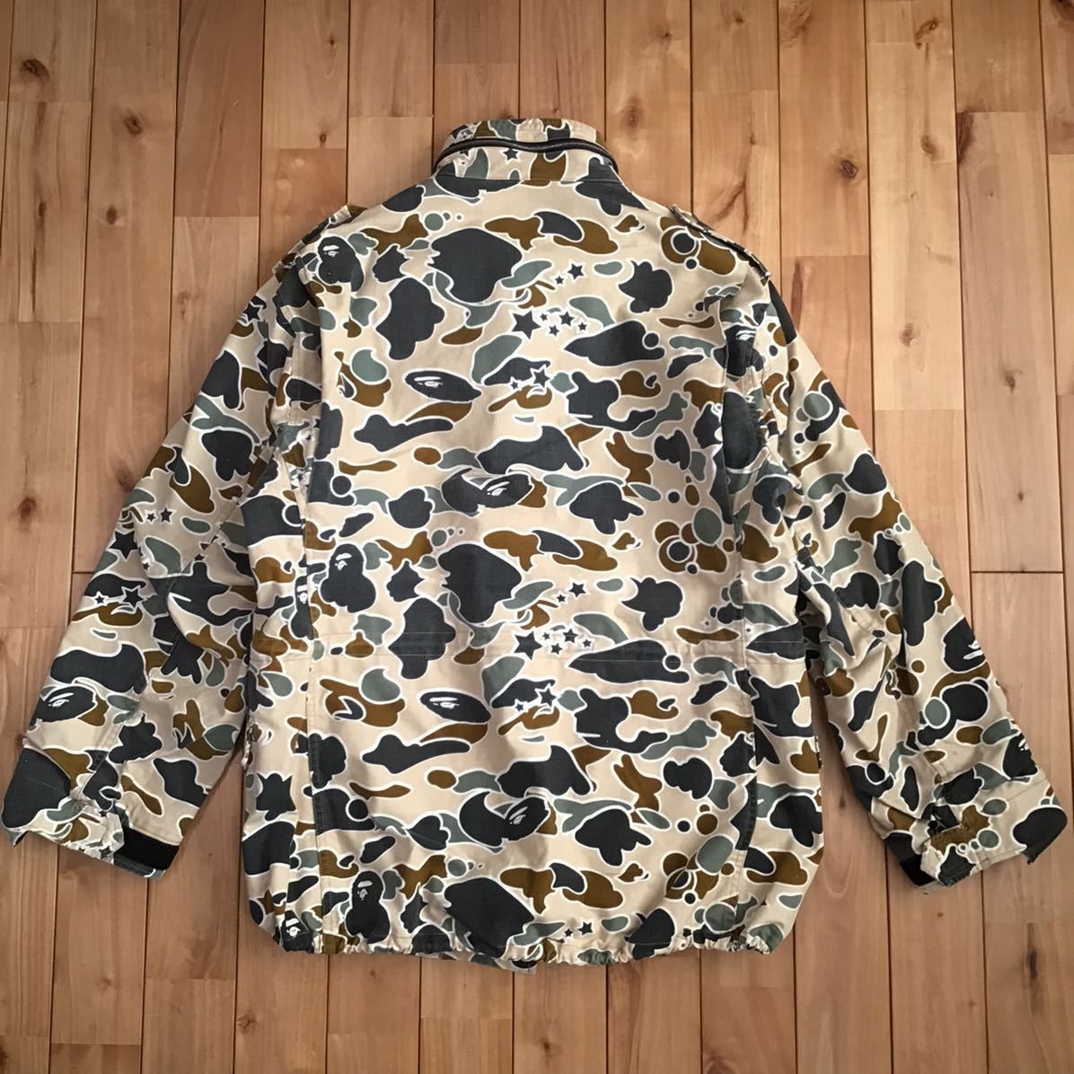 Bape BAPE sta camo yellow M65 military jacket psyche Size US XL / EU 56 / 4 - 2 Thumbnail