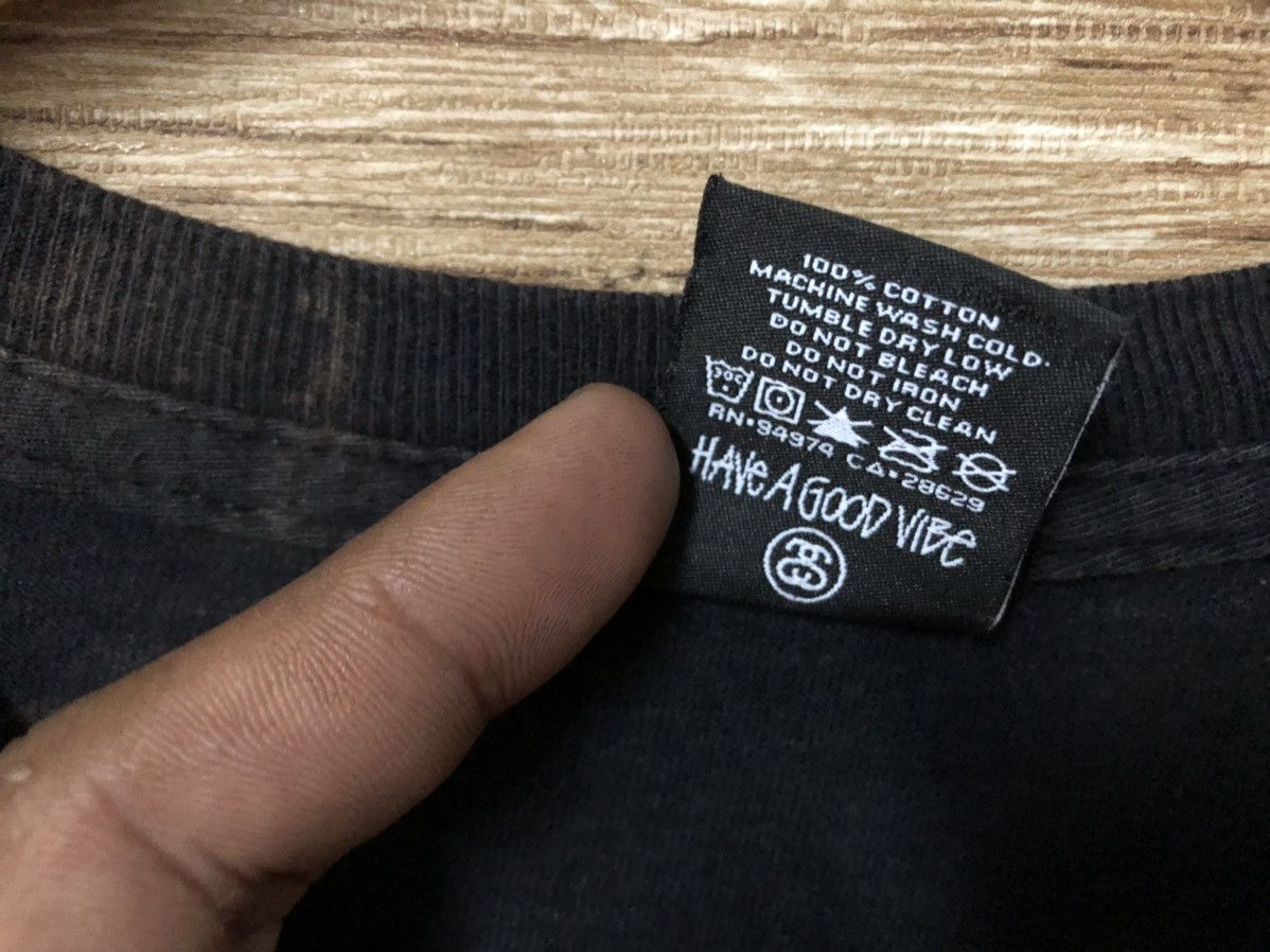 Stussy × Vintage Vintage Stussy T Shirt x Nexus 7 Sun Faded Distressed M Size US M / EU 48-50 / 2 - 3 Thumbnail