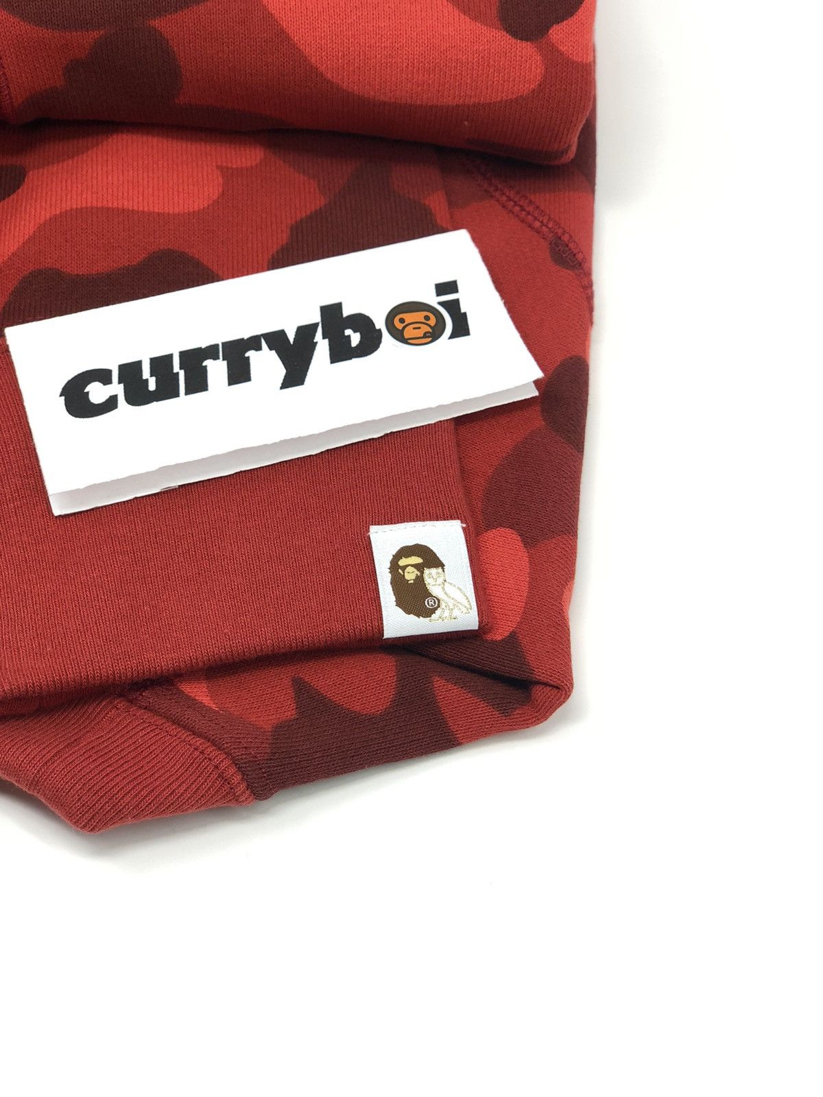 Bape × October's Very Own BAPE x OVO Color Camo Crewneck Red Size US L / EU 52-54 / 3 - 7 Thumbnail
