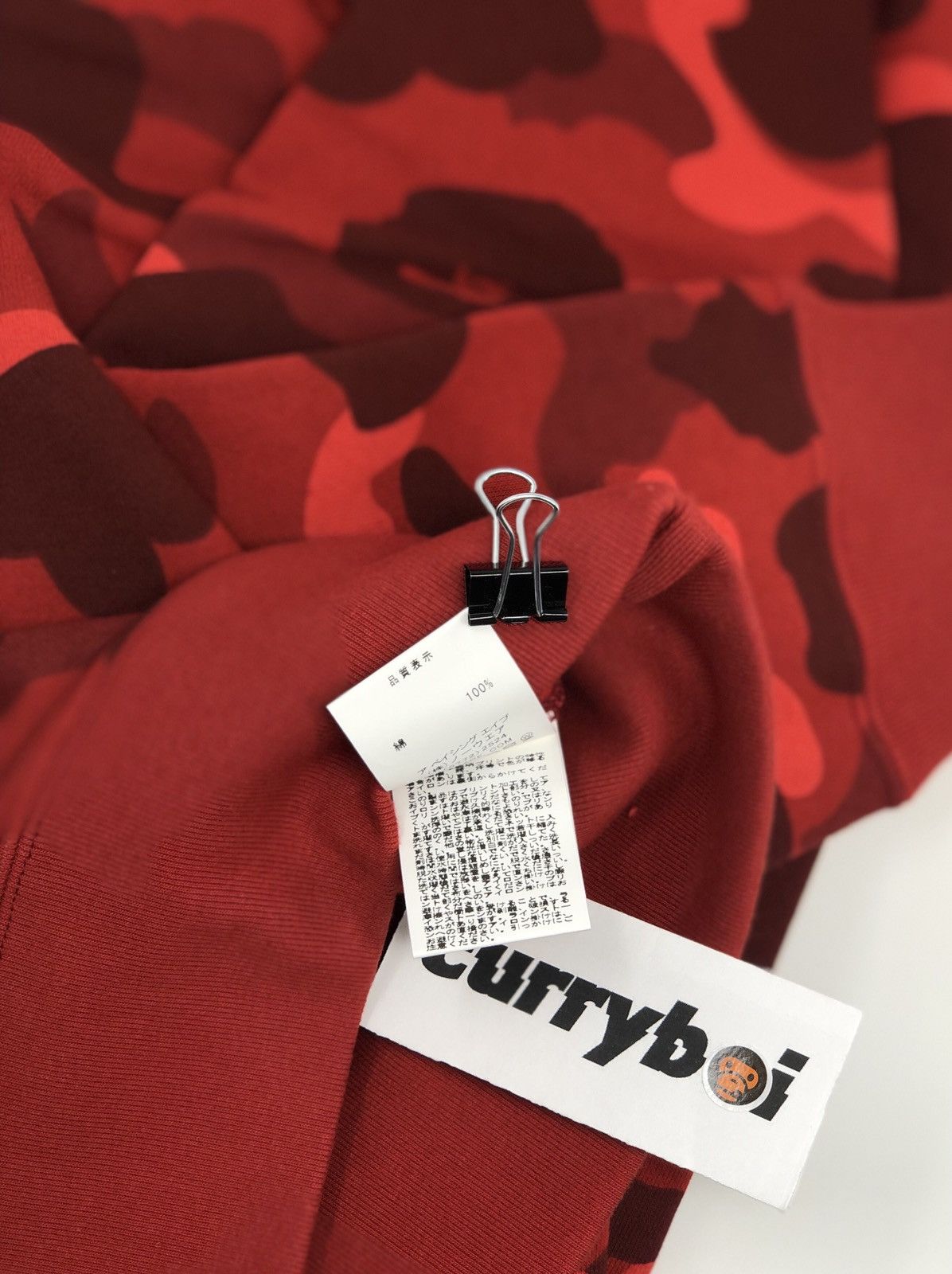 Bape × October's Very Own BAPE x OVO Color Camo Crewneck Red Size US L / EU 52-54 / 3 - 9 Thumbnail