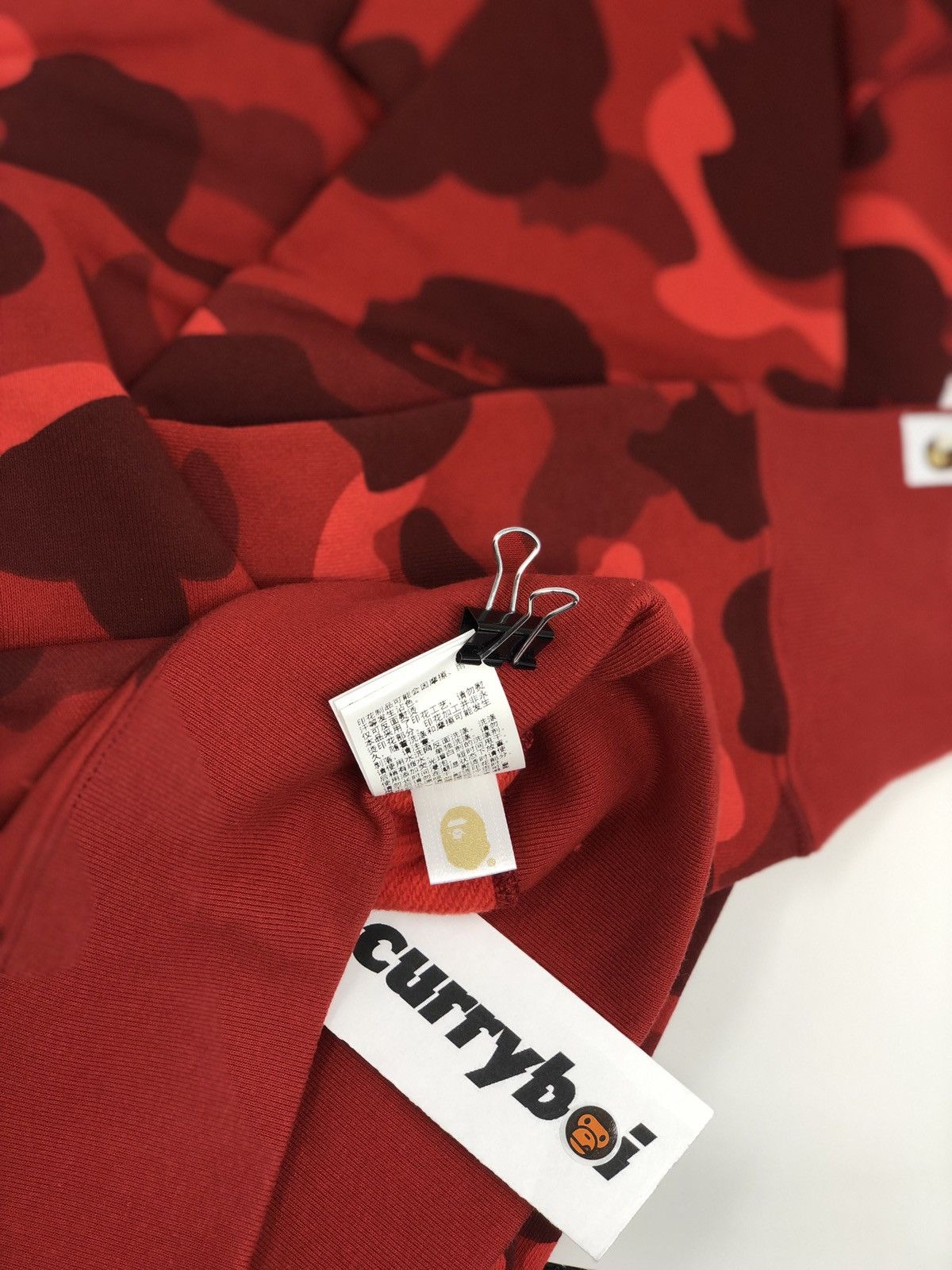 Bape × October's Very Own BAPE x OVO Color Camo Crewneck Red Size US L / EU 52-54 / 3 - 10 Thumbnail