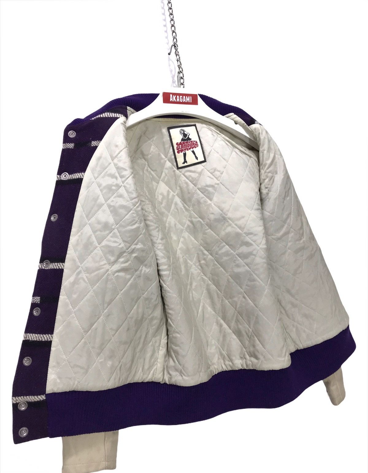 Hysteric Glamour 🎶Hysteric Glamour Varsity Wool Leather Rider Style Jkt 2🟩3 Size US S / EU 44-46 / 1 - 9 Thumbnail