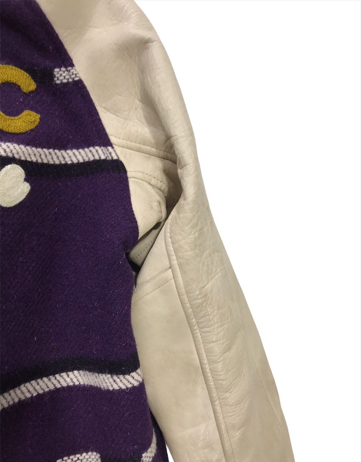 Hysteric Glamour 🎶Hysteric Glamour Varsity Wool Leather Rider Style Jkt 2🟩3 Size US S / EU 44-46 / 1 - 3 Thumbnail