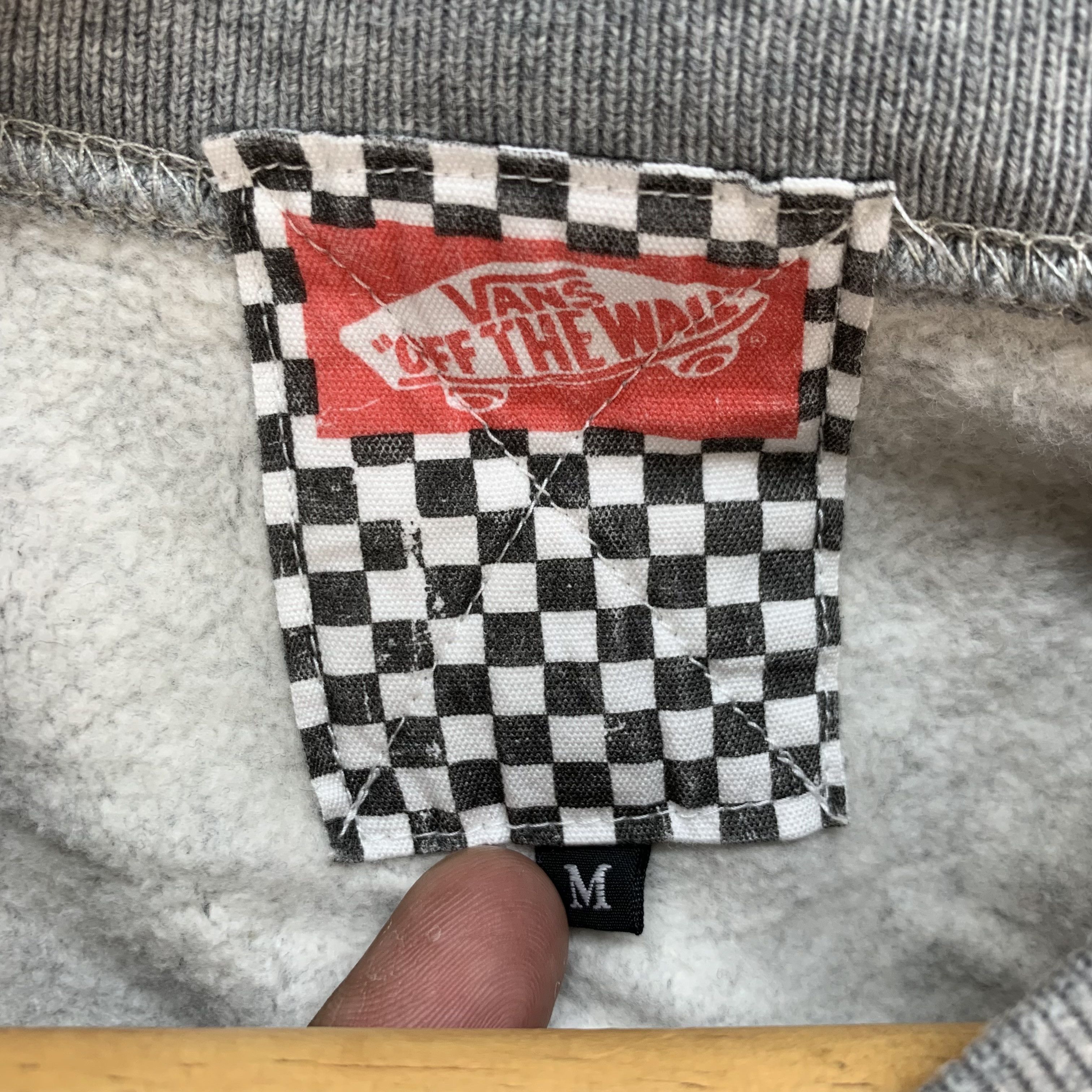 Vans Vans Off The Wall Crewneck Sweatshirt #4060-140 Size US M / EU 48-50 / 2 - 6 Thumbnail